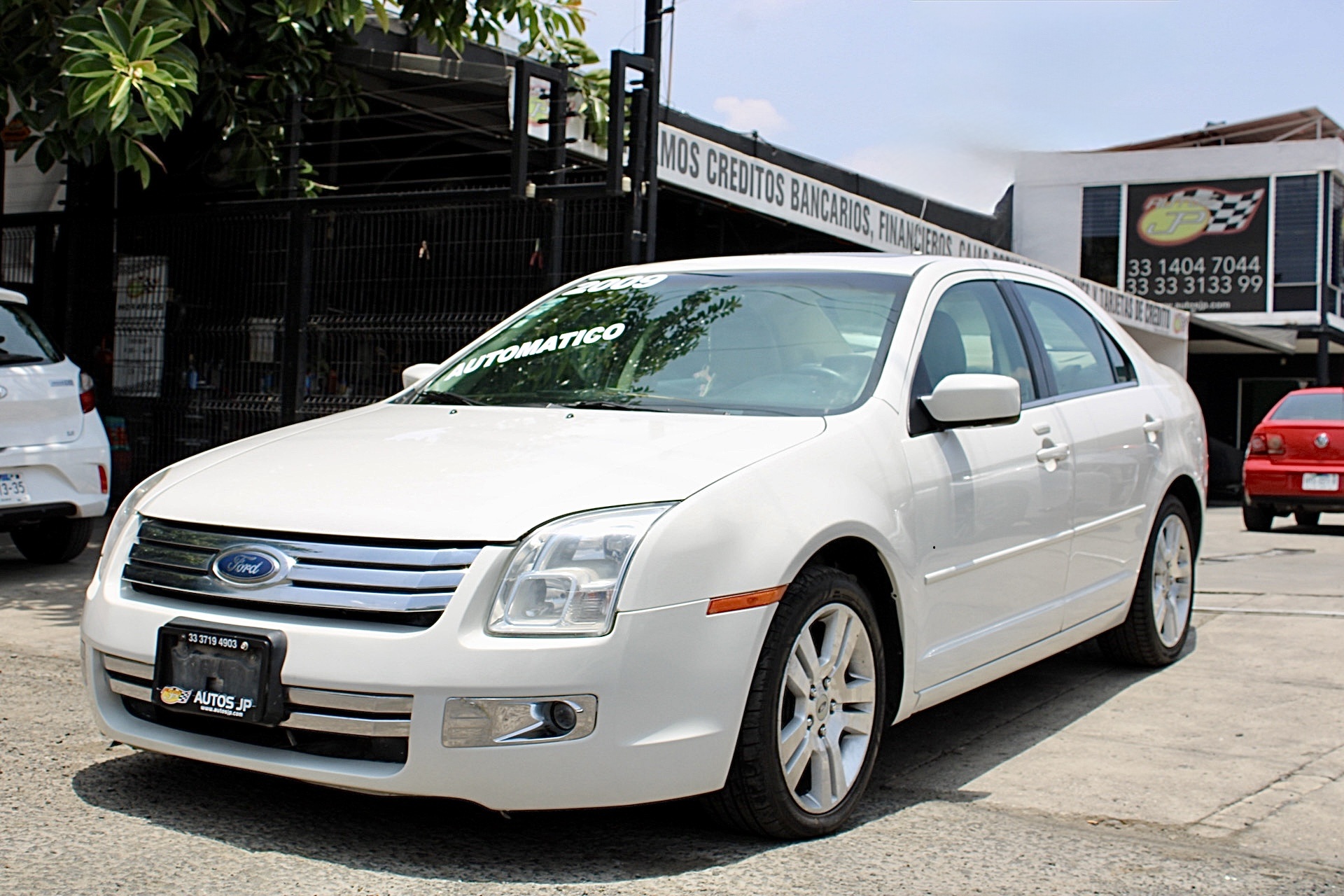 Ford Fusion 2009 SEL PLUS V6 QUEMACOCOS, PIEL. Automático Blanco