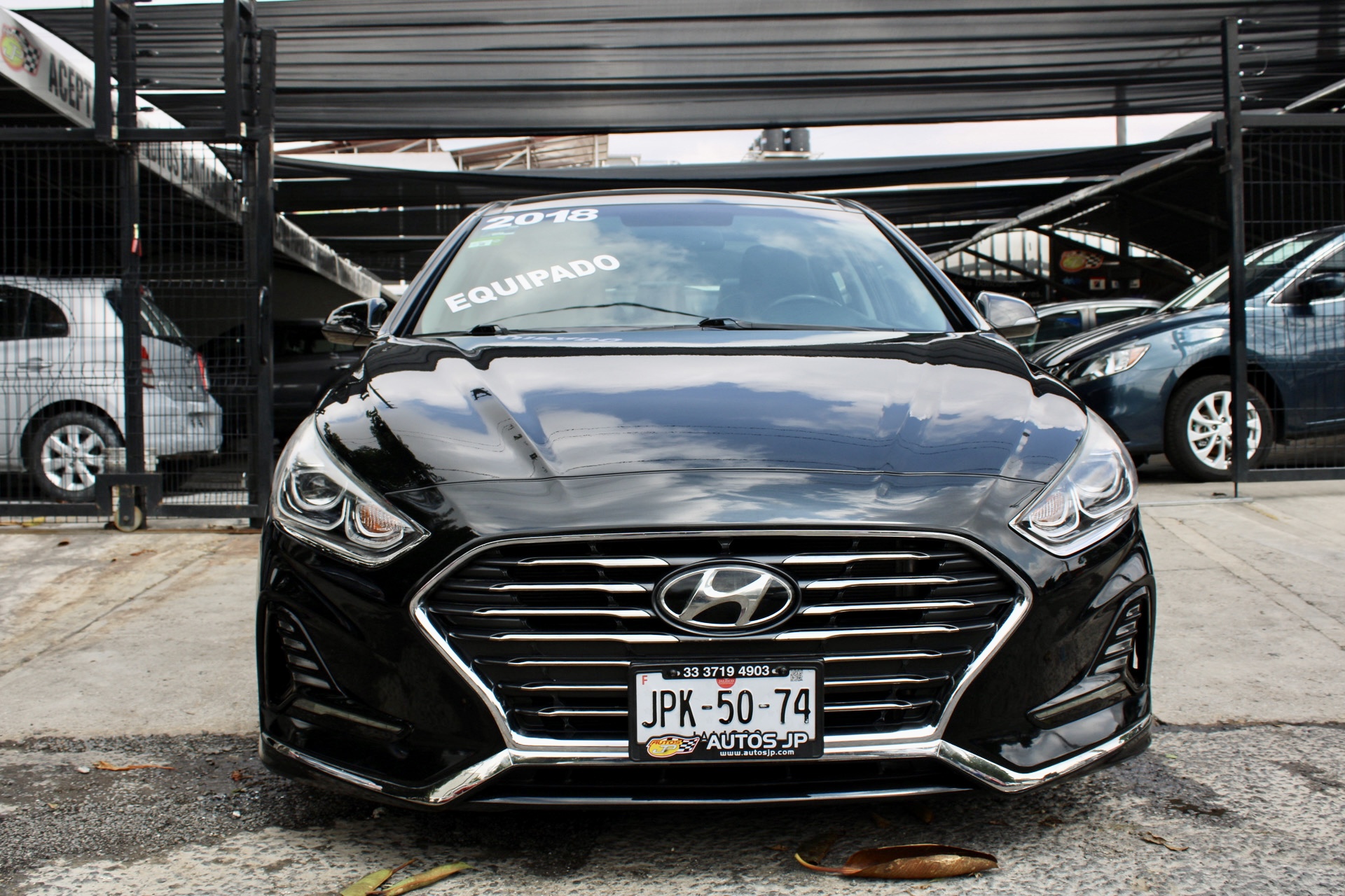 Hyundai Sonata 2018 2.4 Limited Navi At Automático Negro