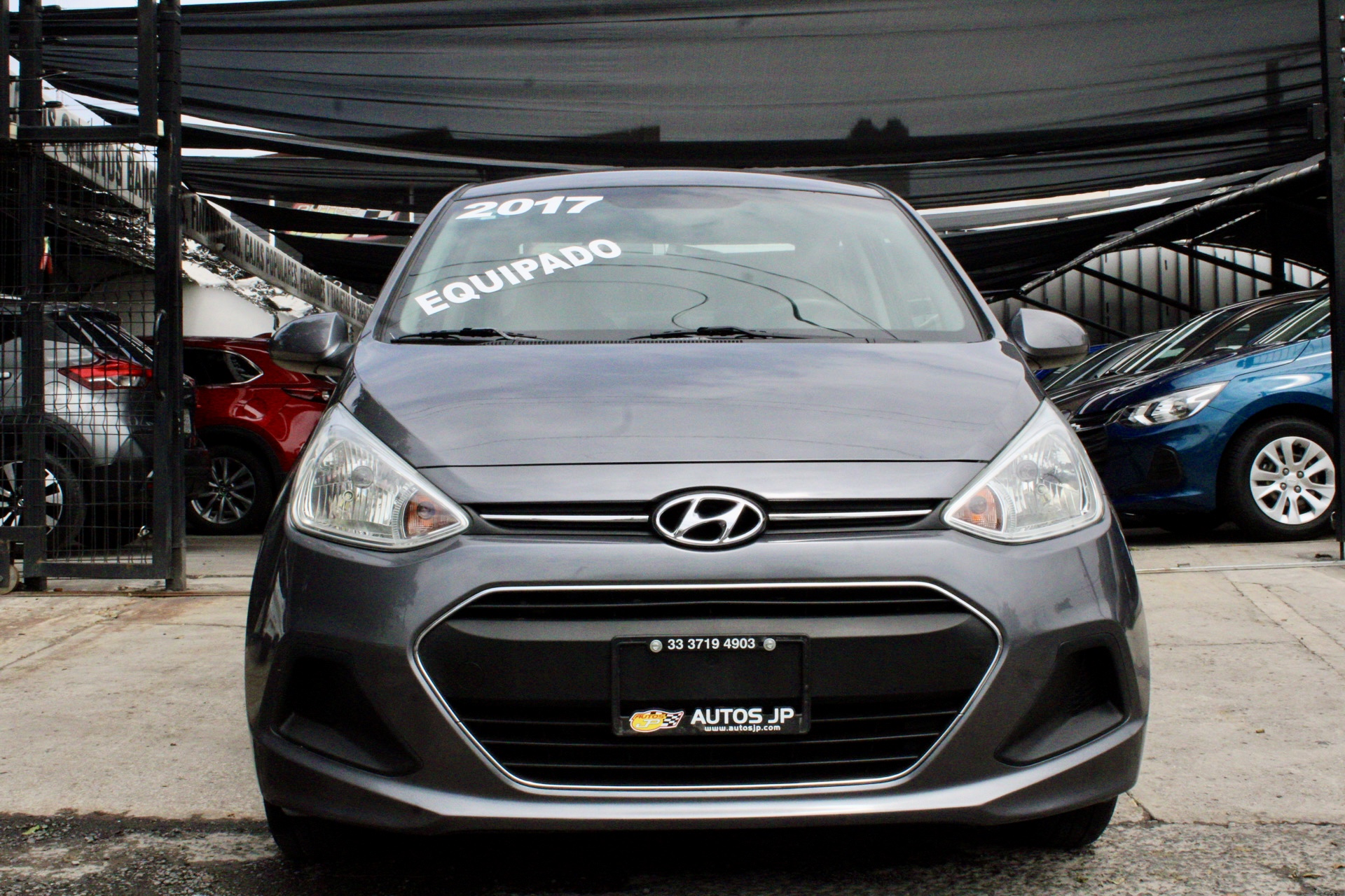 Hyundai Grand i10 2017 GL MID Manual Gris