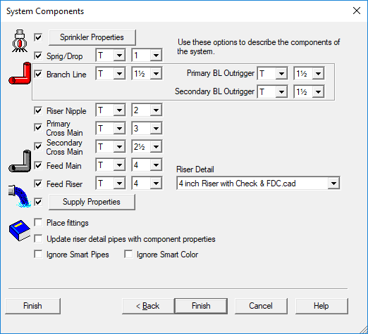 AutoSPRINK - Fire Sprinkler Design Software