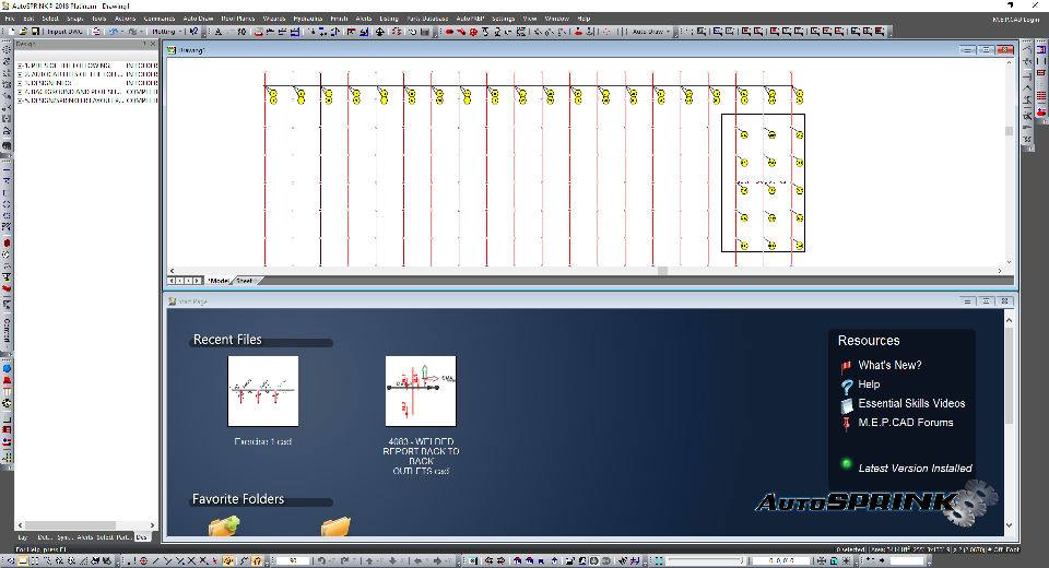 AutoSPRINK - Fire Sprinkler Design Software