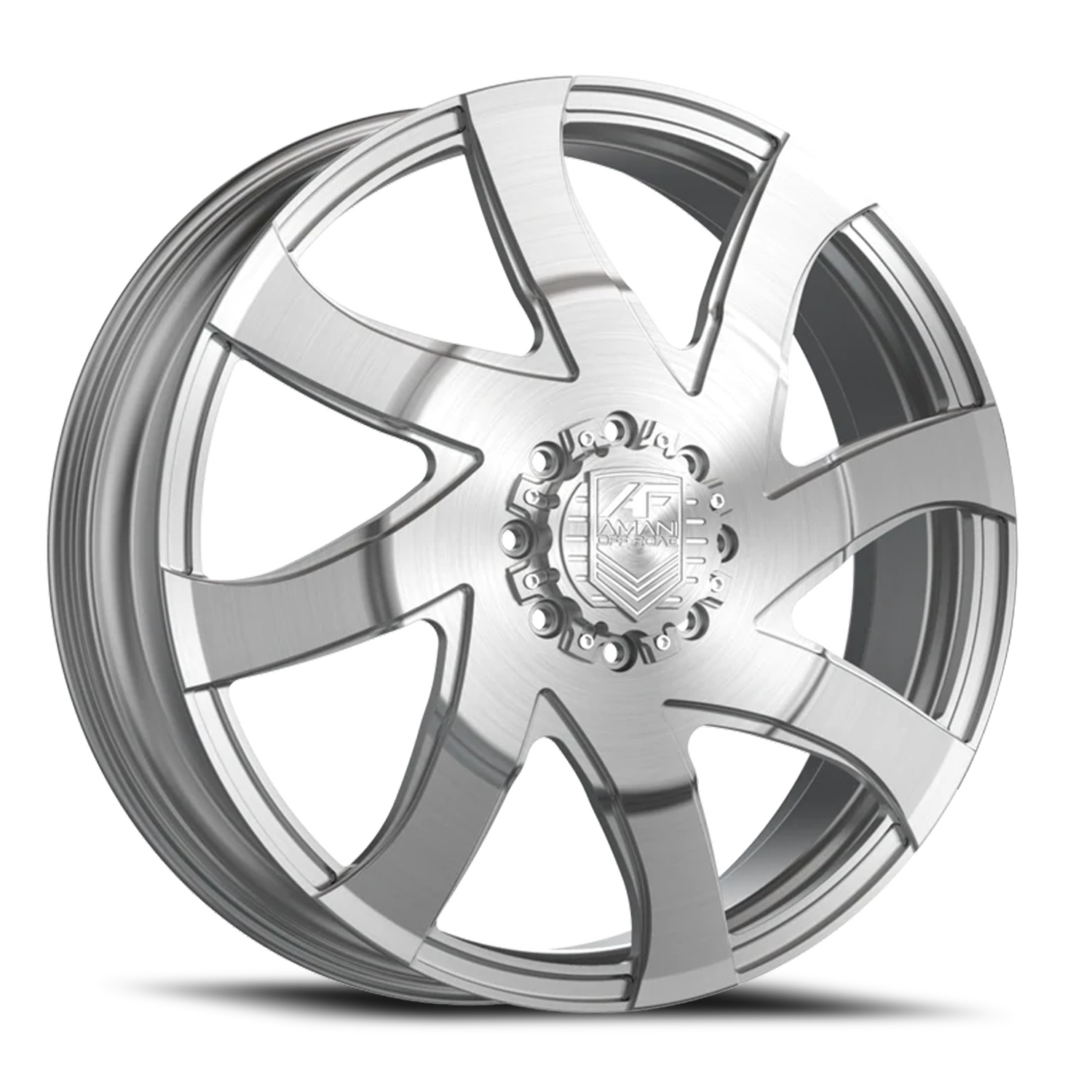 Amani Forged Empire Dually B Rims & Wheels Brushed Silver , ×26 -  Dually Proz