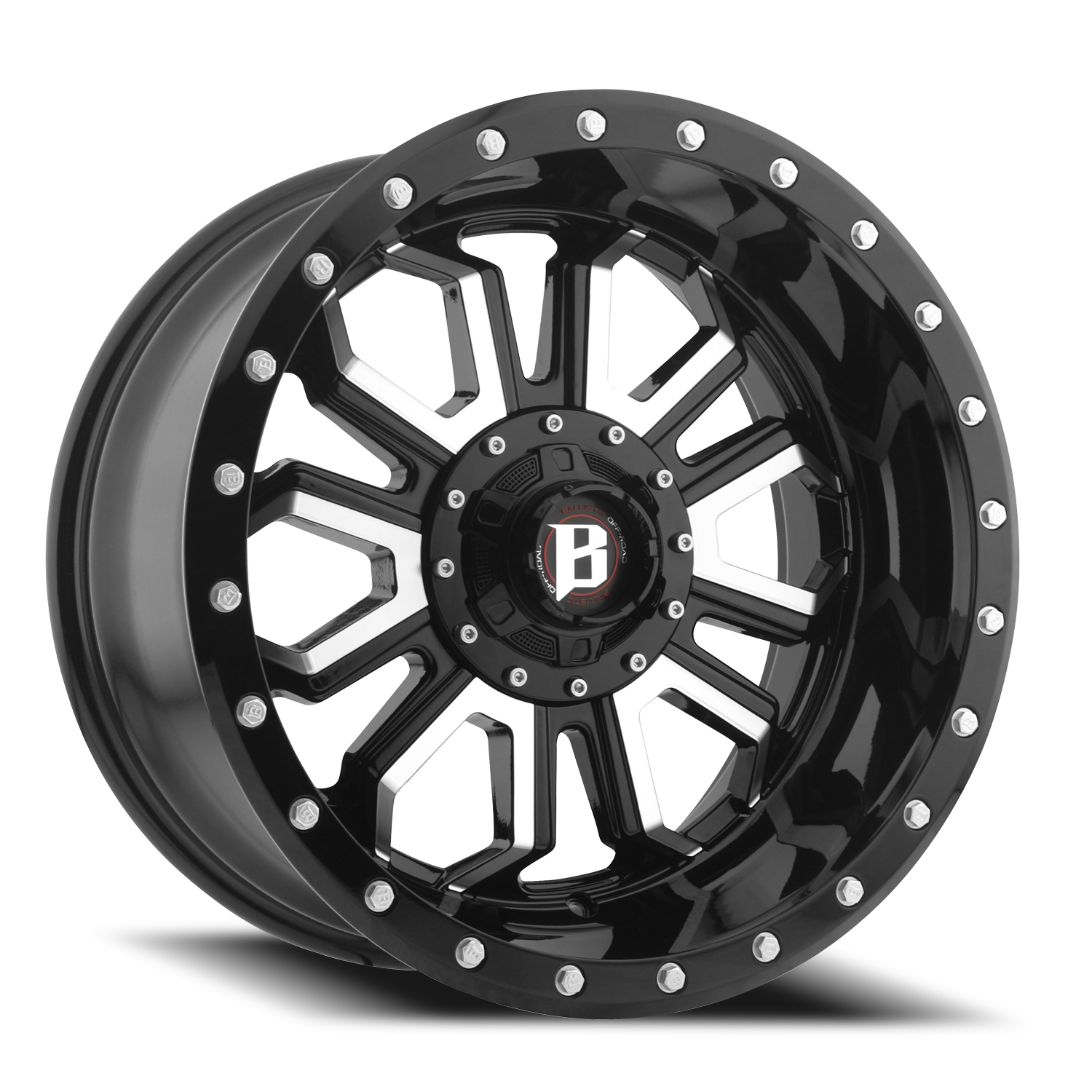 https://storage.googleapis.com/autosync-wheels/Ballistic/Saber_967-GBM_Gloss_Black_Machined-Face-Silver-Bolts_0001.png