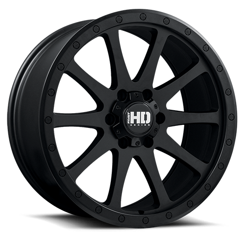 Fast HD Throttle SB Rims & Wheels Satin Black, 20.0x9.0 - Group-A Wheels