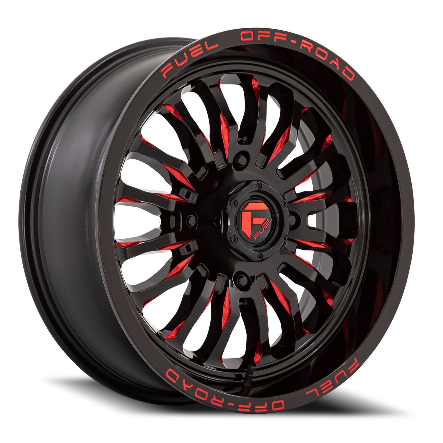 https://storage.googleapis.com/autosync-wheels/Fuel/Arc-UTV_D822_Gloss_Black_Milled-Red_4-lug_0001.png