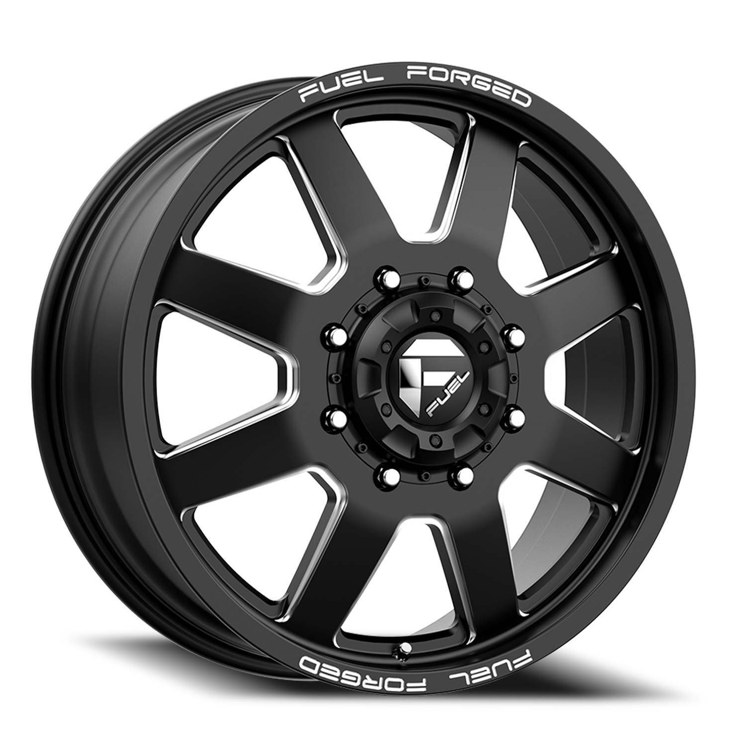 https://storage.googleapis.com/autosync-wheels/Fuel/FF09D-Dually_DE09-BK_Matte_Black_Milled_8-lug_Front_0001.png