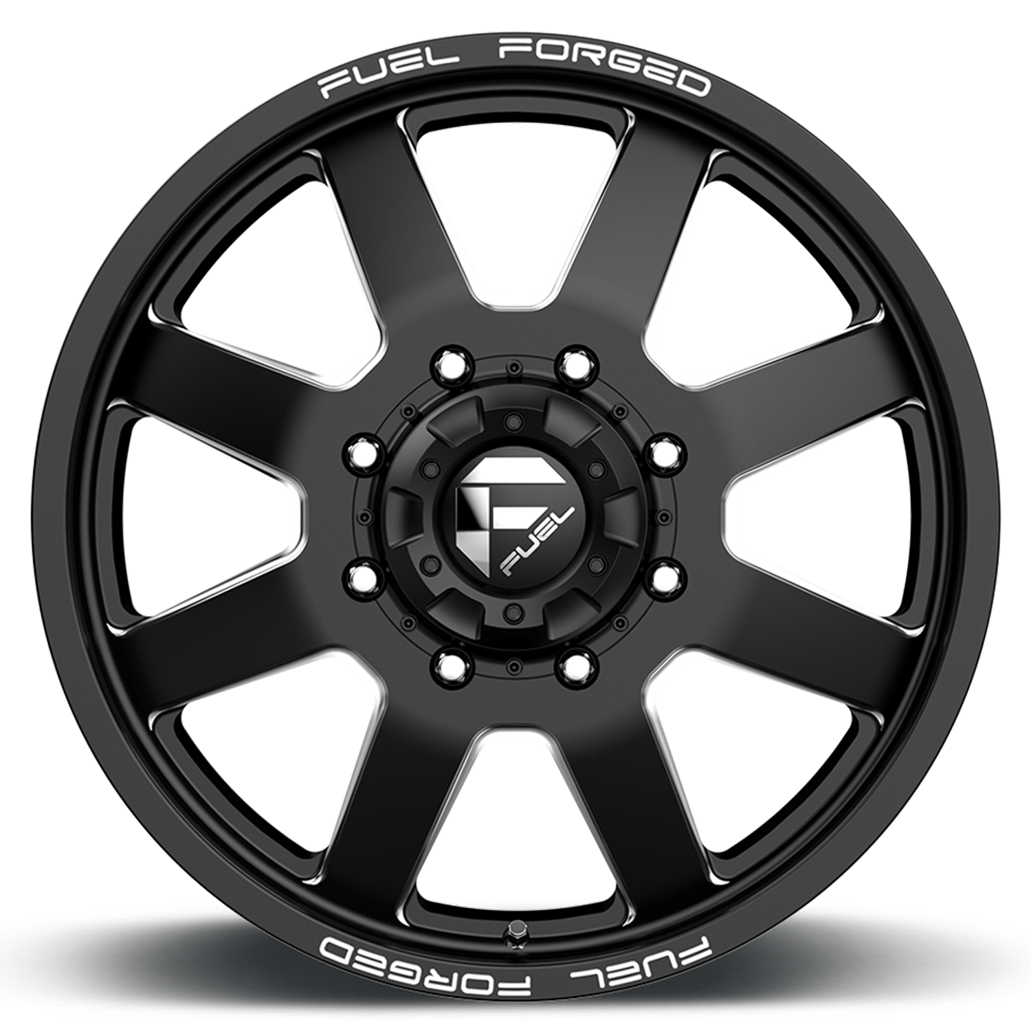 https://storage.googleapis.com/autosync-wheels/Fuel/FF09D-Dually_DE09-BK_Matte_Black_Milled_8-lug_Front_0003.png