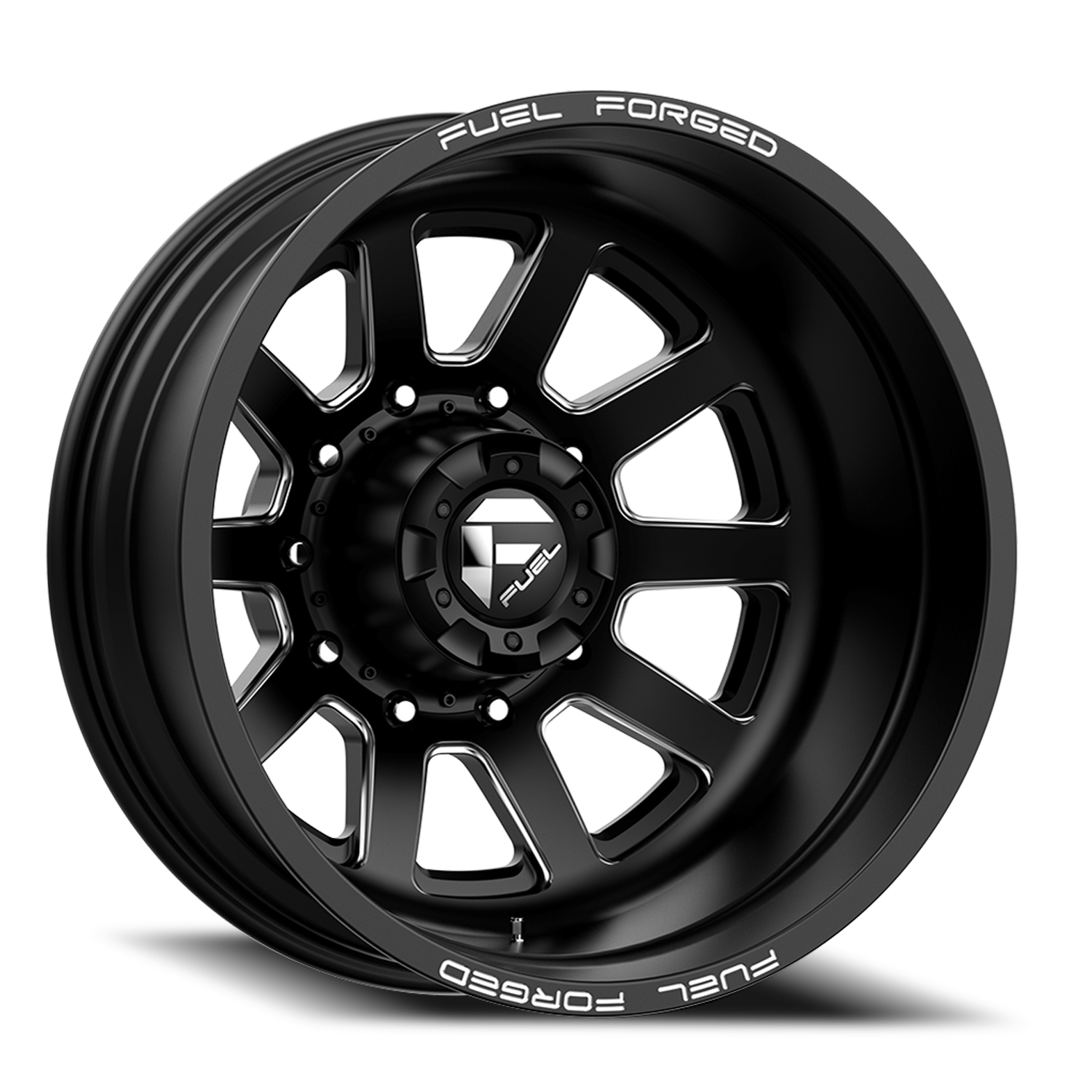 https://storage.googleapis.com/autosync-wheels/Fuel/FF09D-Dually_DE09-BK_Matte_Black_Milled_8-lug_Rear_0001.png