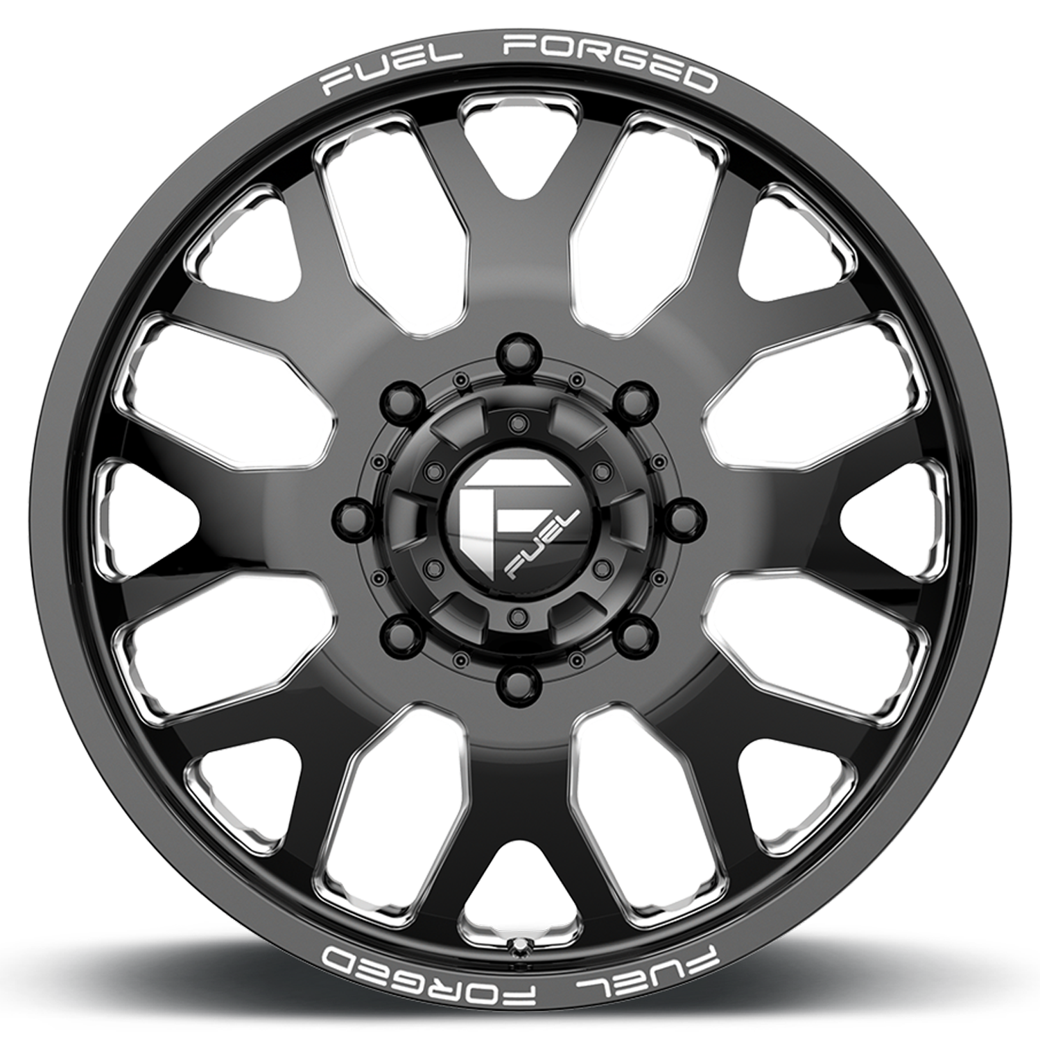 https://storage.googleapis.com/autosync-wheels/Fuel/FF19D-Dually_DE19-BK_Gloss_Black_Milled_8-lug_Front_0003.png