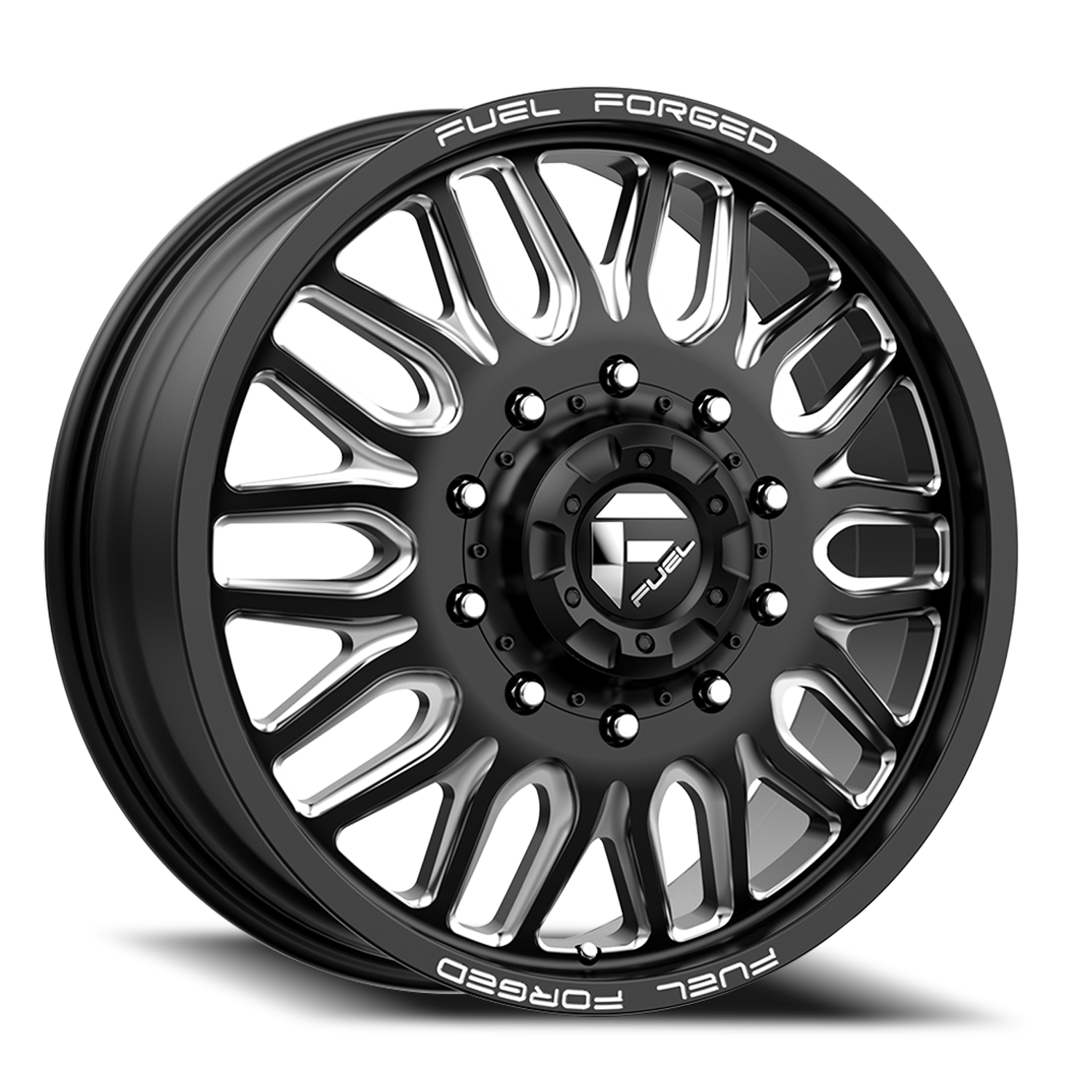 https://storage.googleapis.com/autosync-wheels/Fuel/FFC66-Dually_DB66_Matte_Black_Milled_10-lug_Front_0001.png