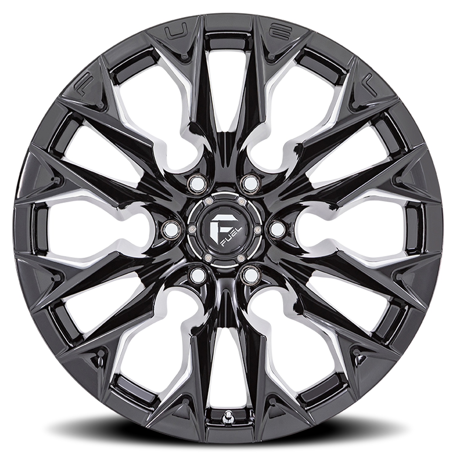 https://storage.googleapis.com/autosync-wheels/Fuel/Flame_D803_Gloss_Black_Milled_6-lug_0003.png