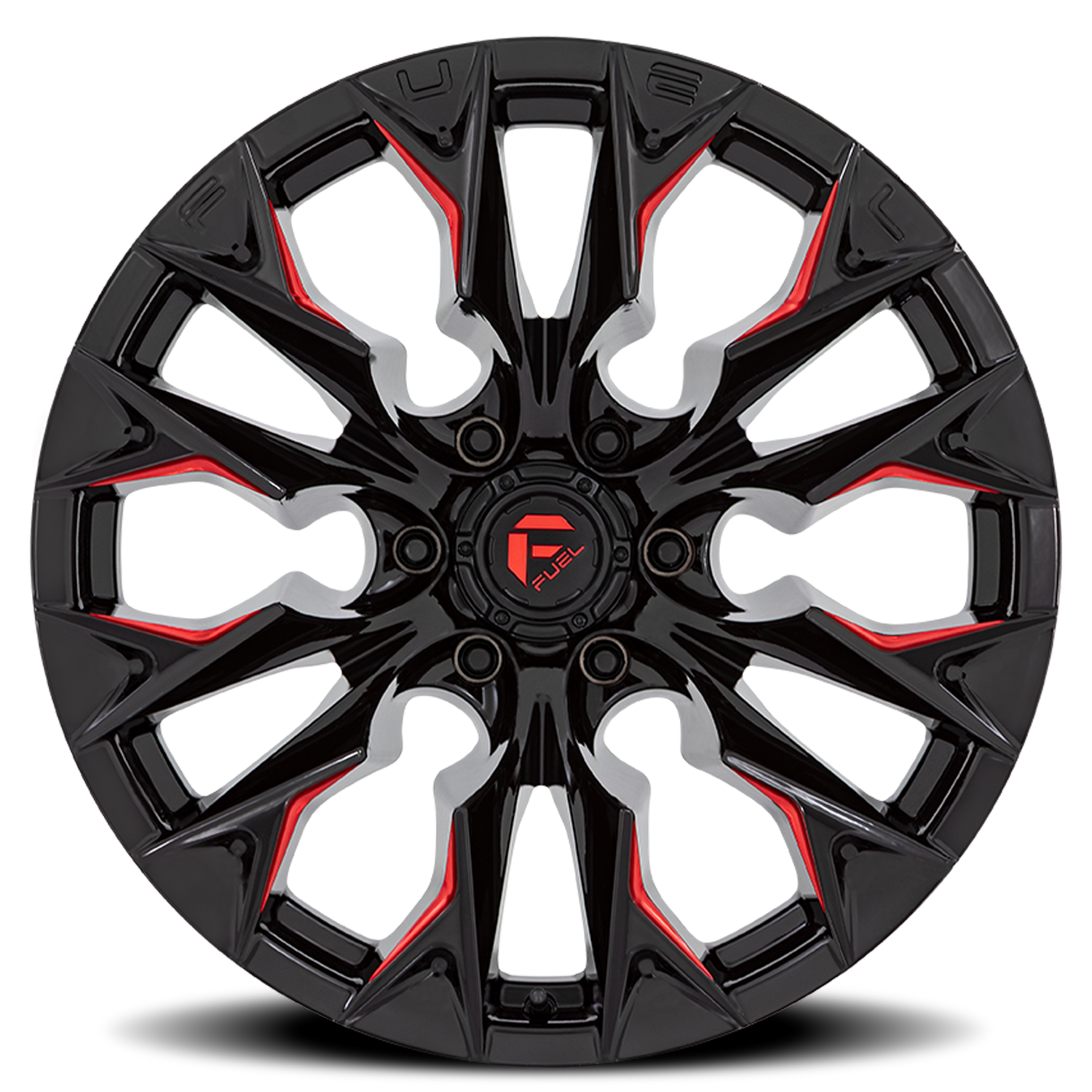 https://storage.googleapis.com/autosync-wheels/Fuel/Flame_D823_Gloss_Black_Milled-Candy-Red_5-lug_0003.png