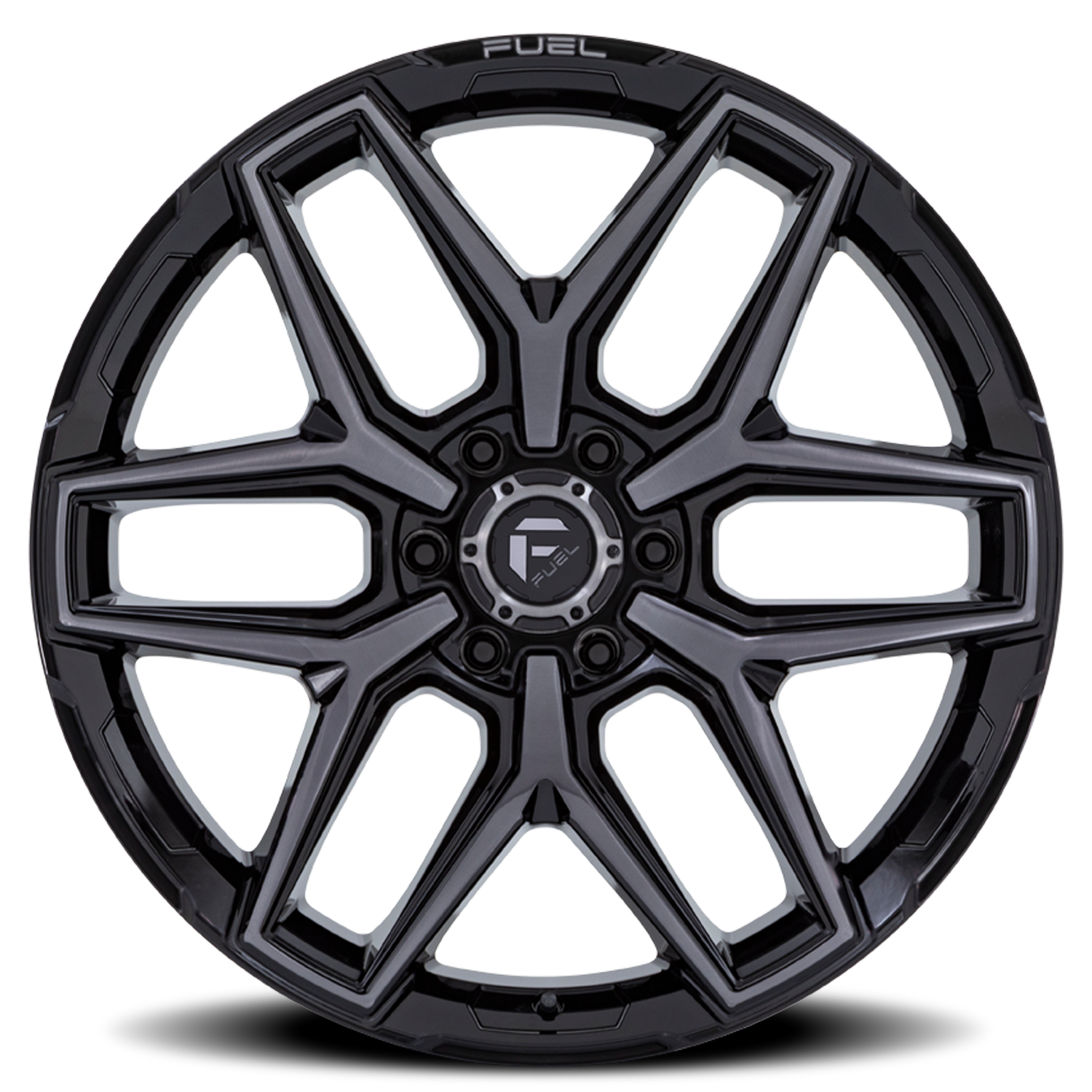 https://storage.googleapis.com/autosync-wheels/Fuel/Flux_FC854BT_Gloss_Black_Brushed-Gray-Tint_6-lug_0003.png