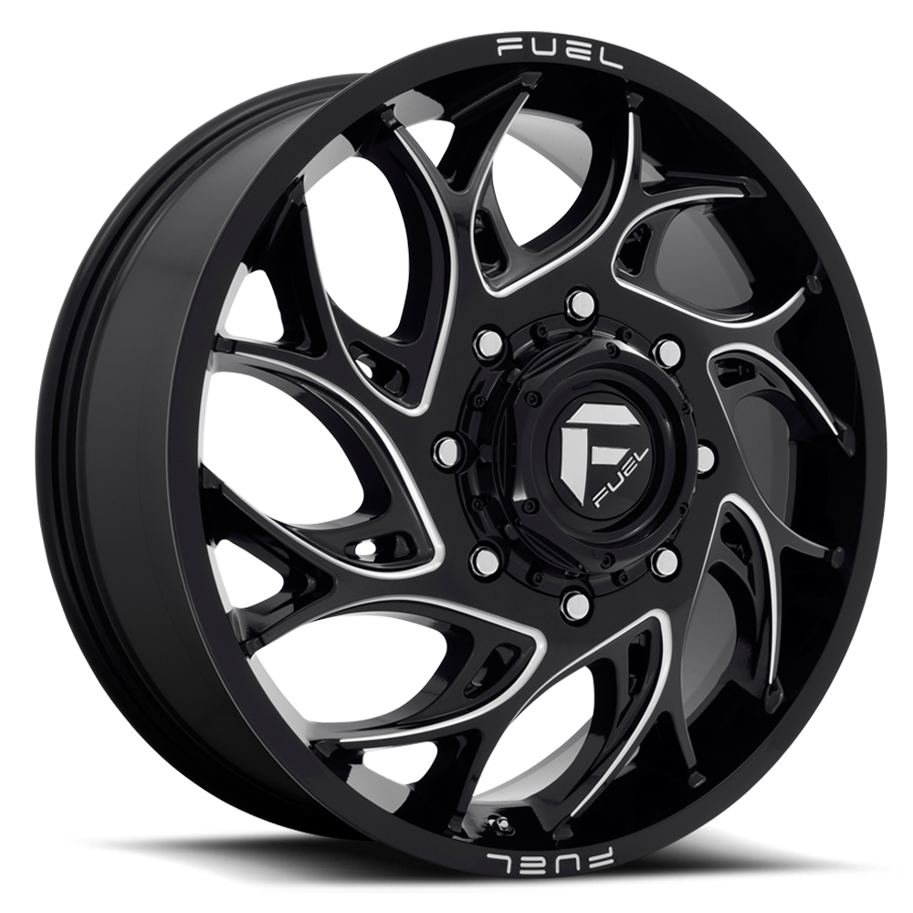 https://storage.googleapis.com/autosync-wheels/Fuel/Runner-Dually_D741_Gloss_Black_Milled_8-lug_Front_0001.png