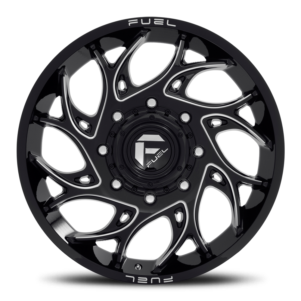 https://storage.googleapis.com/autosync-wheels/Fuel/Runner-Dually_D741_Gloss_Black_Milled_8-lug_Front_0003.png