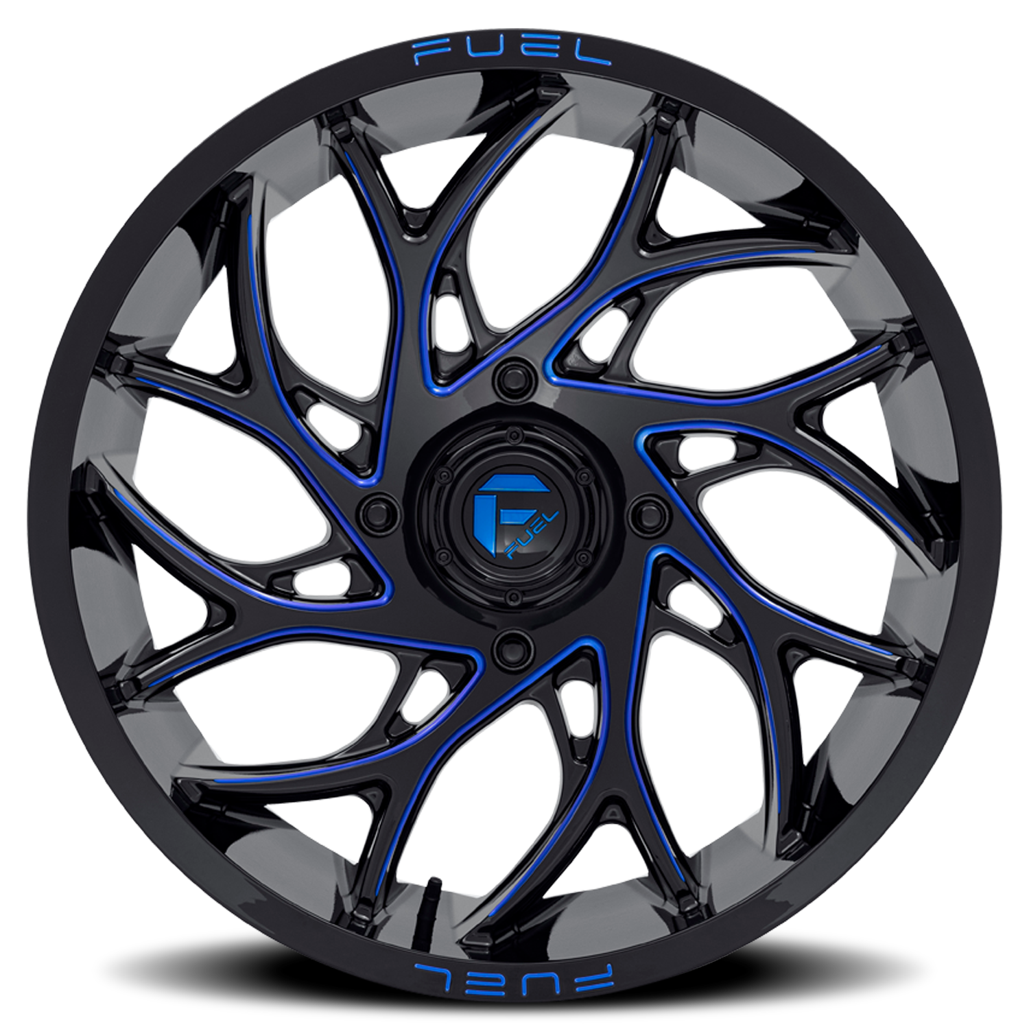 https://storage.googleapis.com/autosync-wheels/Fuel/Runner-UTV_D778_Gloss_Black_Milled-Candy-Blue_4-lug_0003.png