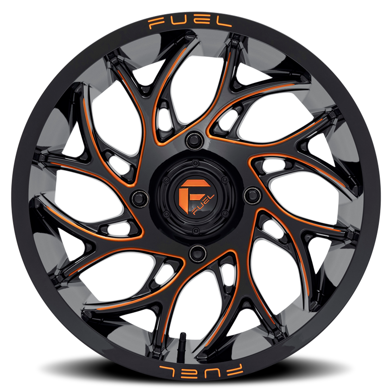 https://storage.googleapis.com/autosync-wheels/Fuel/Runner-UTV_D780_Gloss_Black_Milled-Orange_4-lug_0003.png