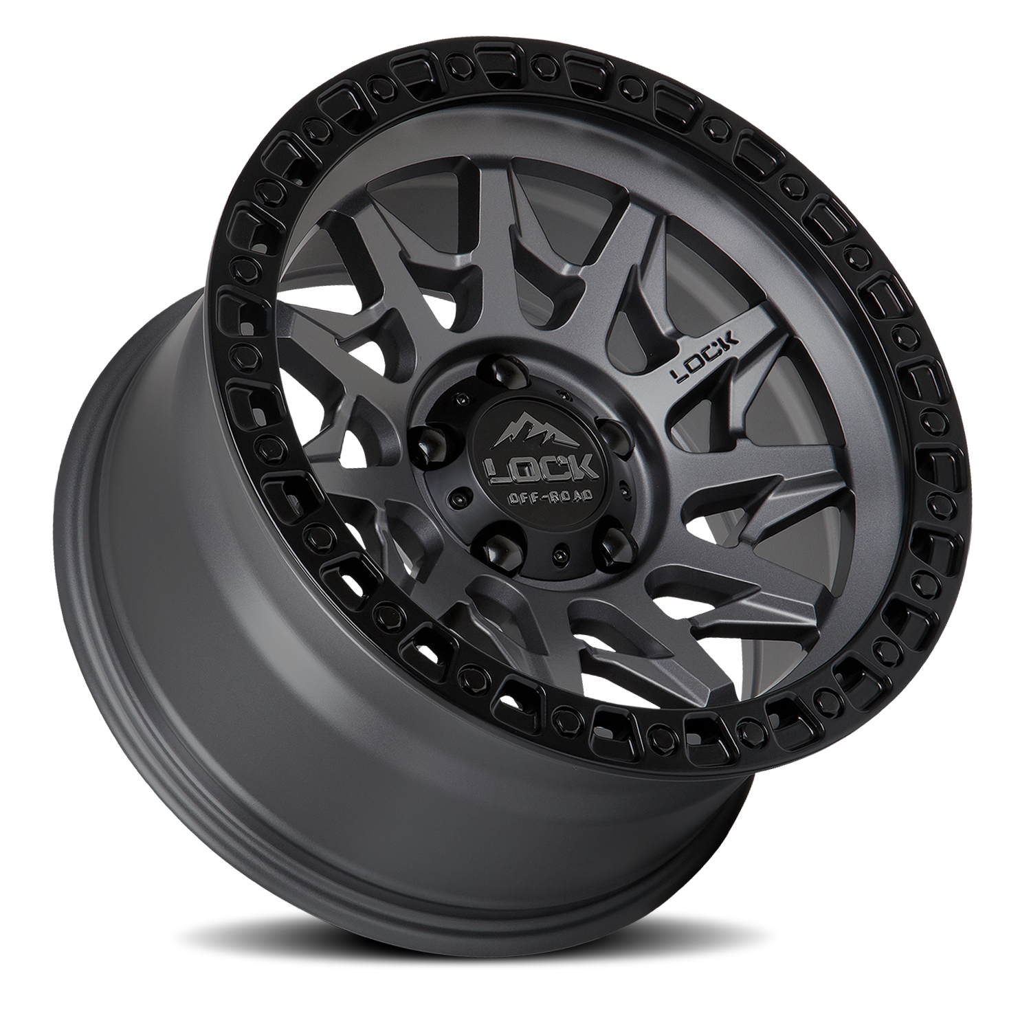 https://storage.googleapis.com/autosync-wheels/Lock_Offroad/Lunatic_MG_Matte_Grey_Matte-Black-Ring_5-lug_0002.png