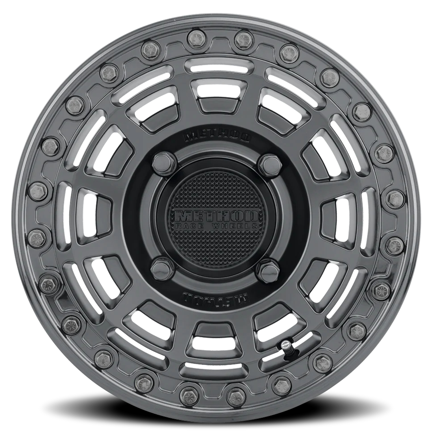 https://storage.googleapis.com/autosync-wheels/Method/MR415-Beadlock-UTV_MB_Matte_Black_Gloss-Black-Ring_4-lug_0003.png