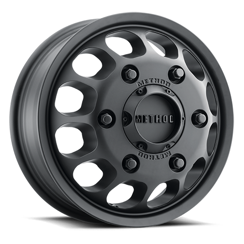 https://storage.googleapis.com/autosync-wheels/Method/MR901-Dually_Matte_Black_6-lug_Front_0001.png