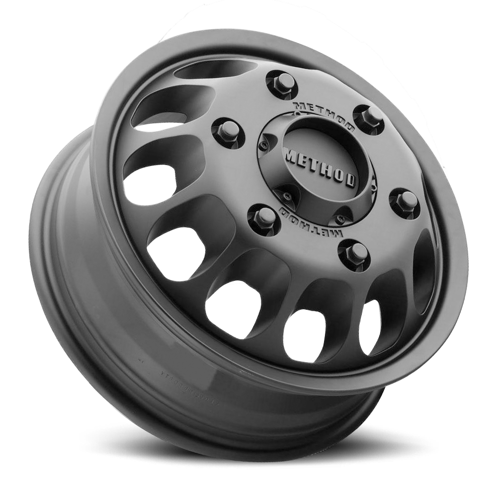 https://storage.googleapis.com/autosync-wheels/Method/MR901-Dually_Matte_Black_6-lug_Front_0002.png