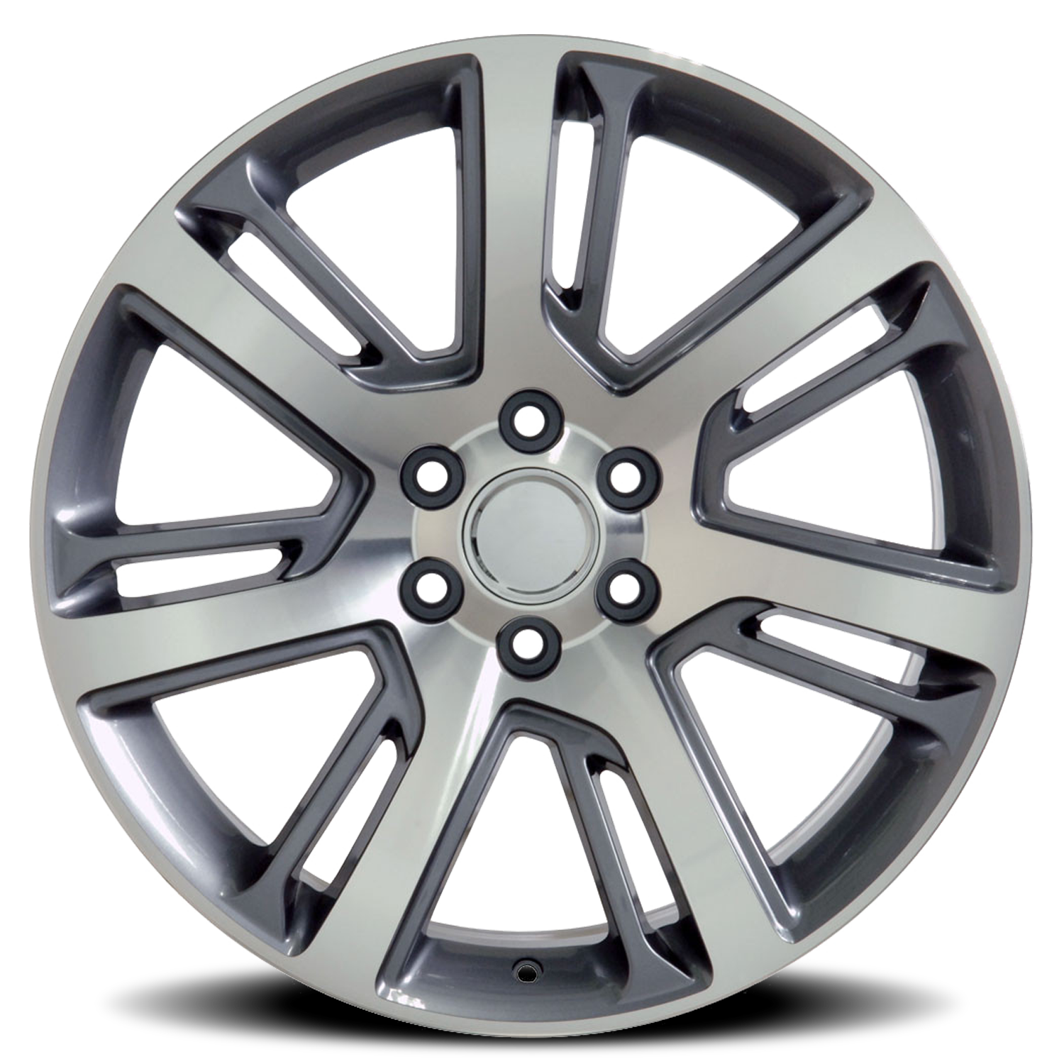 https://storage.googleapis.com/autosync-wheels/OE_Wheels/CA88_MG_Machined_Gunmetal_6-lug_0003.png