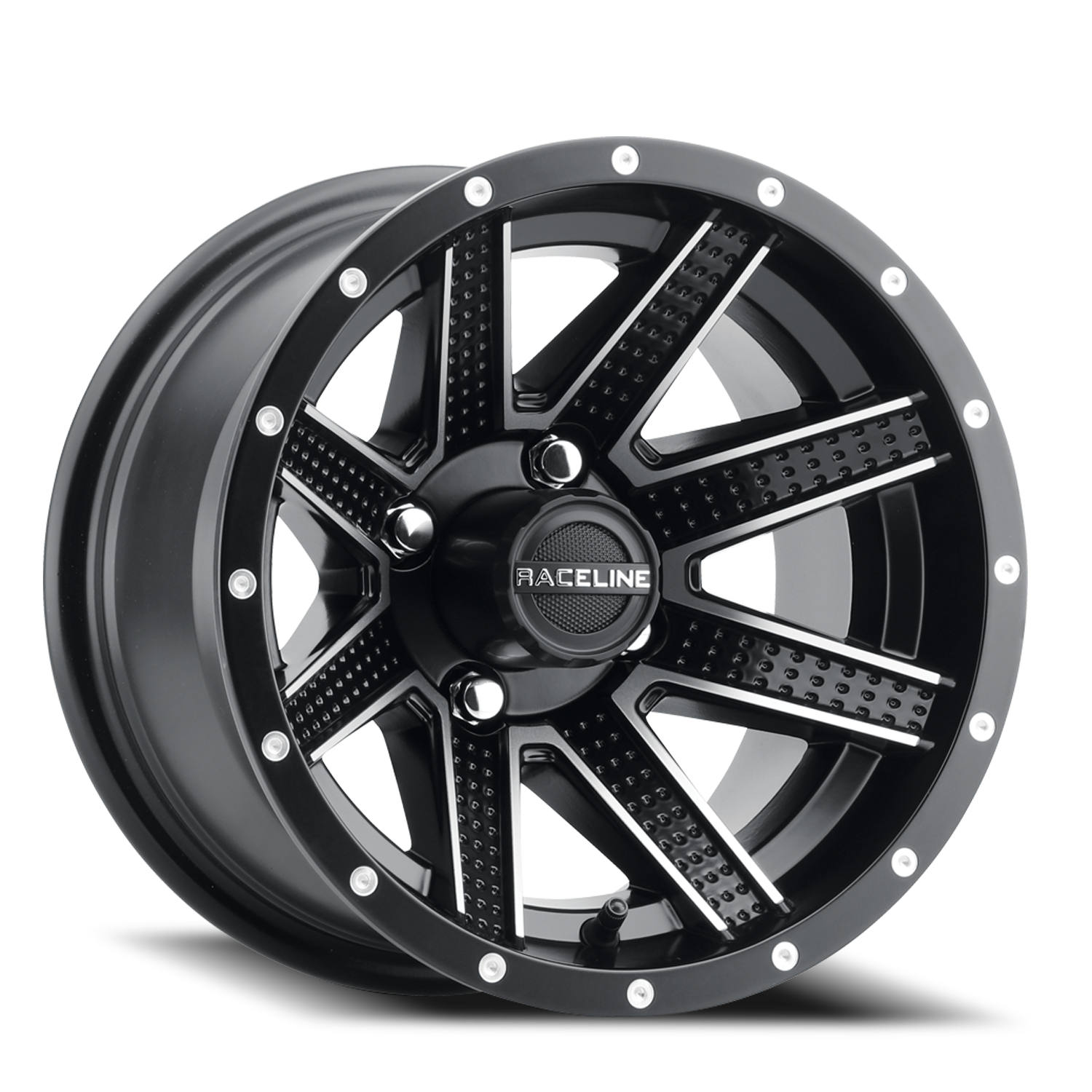 https://storage.googleapis.com/autosync-wheels/Raceline/Hostage-UTV_G92M_Satin_Black_Milled_4-lug_g92m-27040-47_0001.png