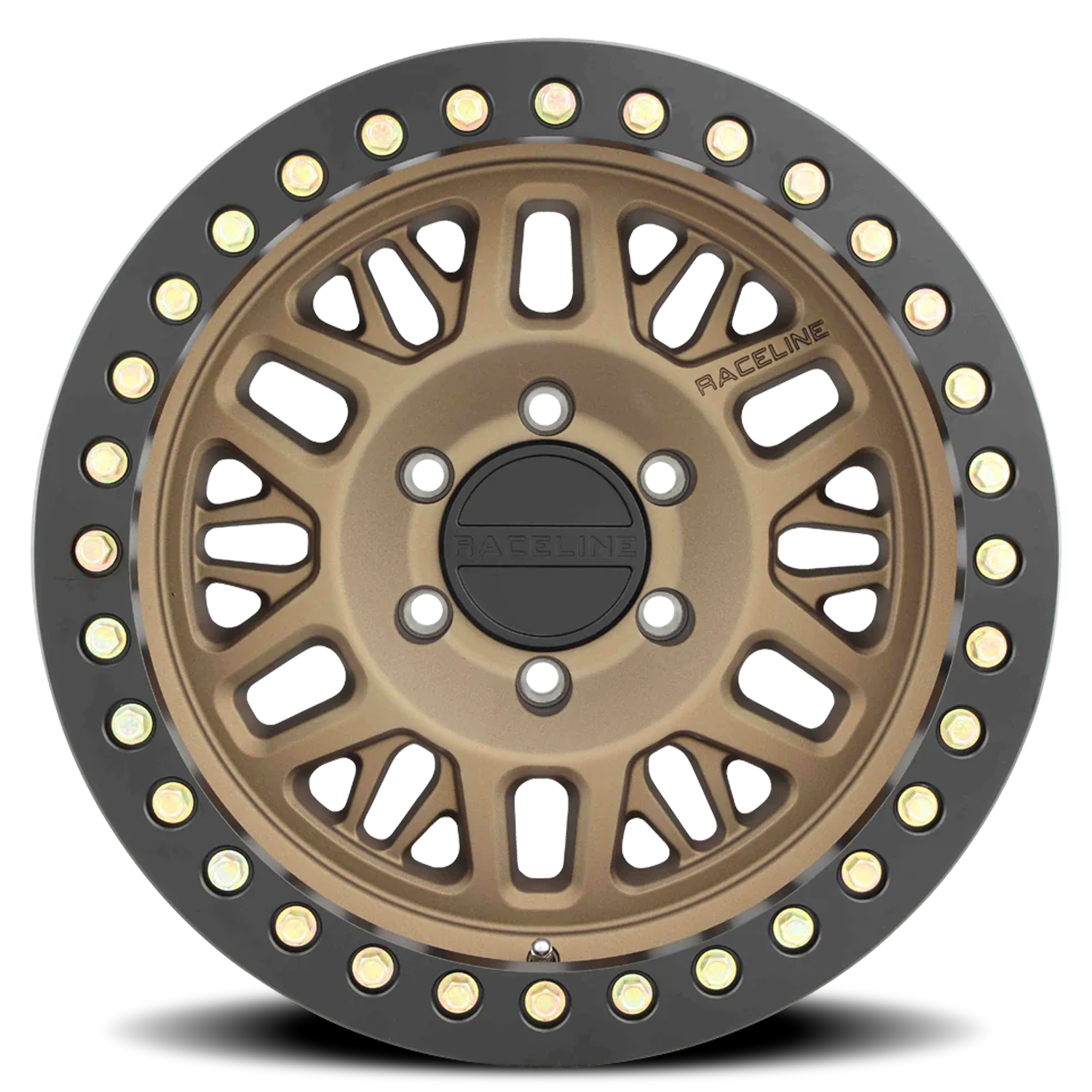 https://storage.googleapis.com/autosync-wheels/Raceline/Ryno-Cast-Beadlock_RT951BZ_Textured_Bronze_Black-Beadlock-Ring_6-lug_0003.png