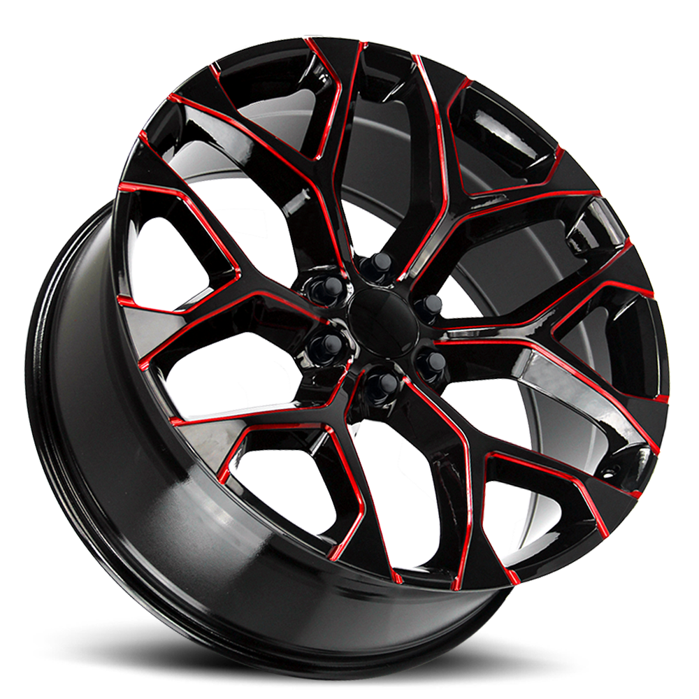 https://storage.googleapis.com/autosync-wheels/Strada_Wheel_Replicas/Snowflake_R176-GBR_Gloss_Black_Candy-Red-Milled_6-lug_0002.png