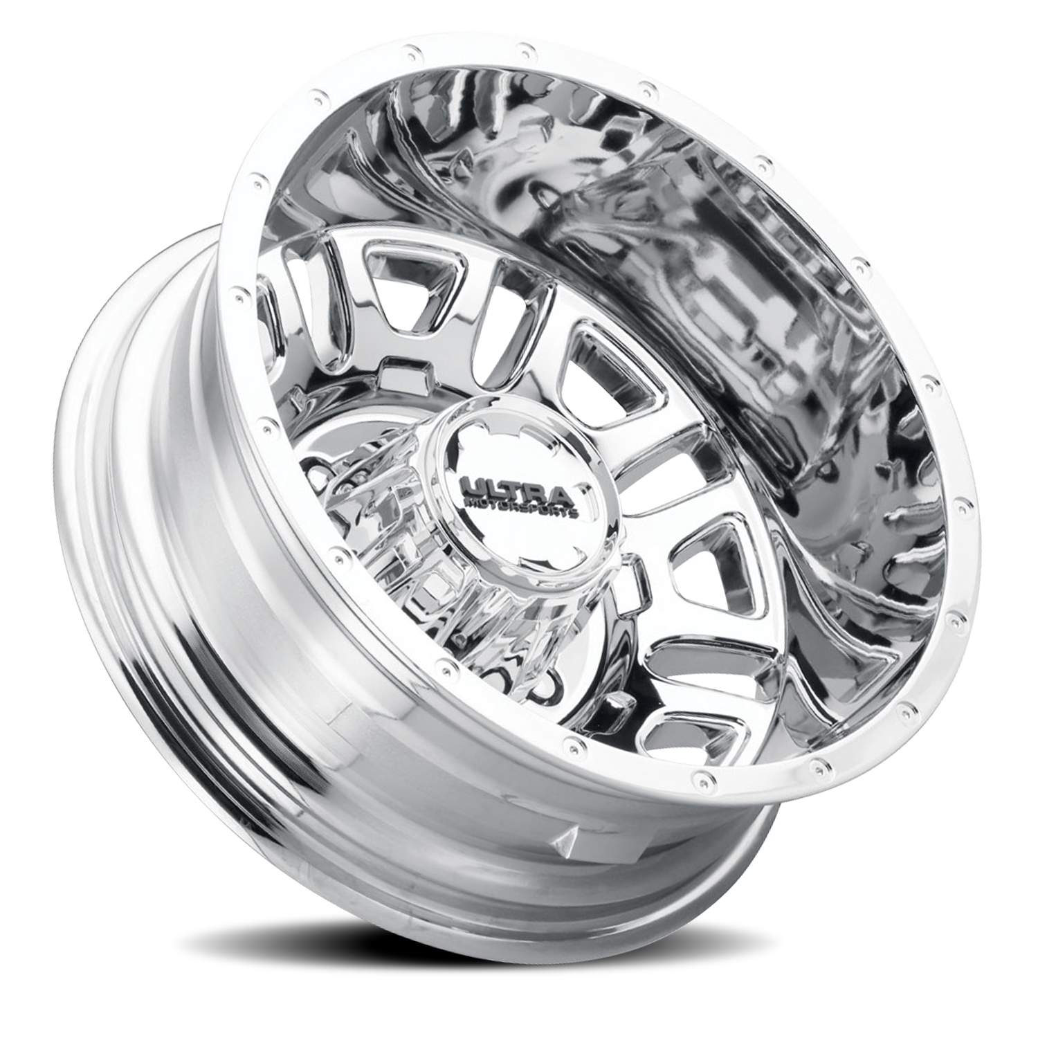 Ultra Hunter Truck Dually 003 Ch Rims And Wheels Chrome 65×17 Dually