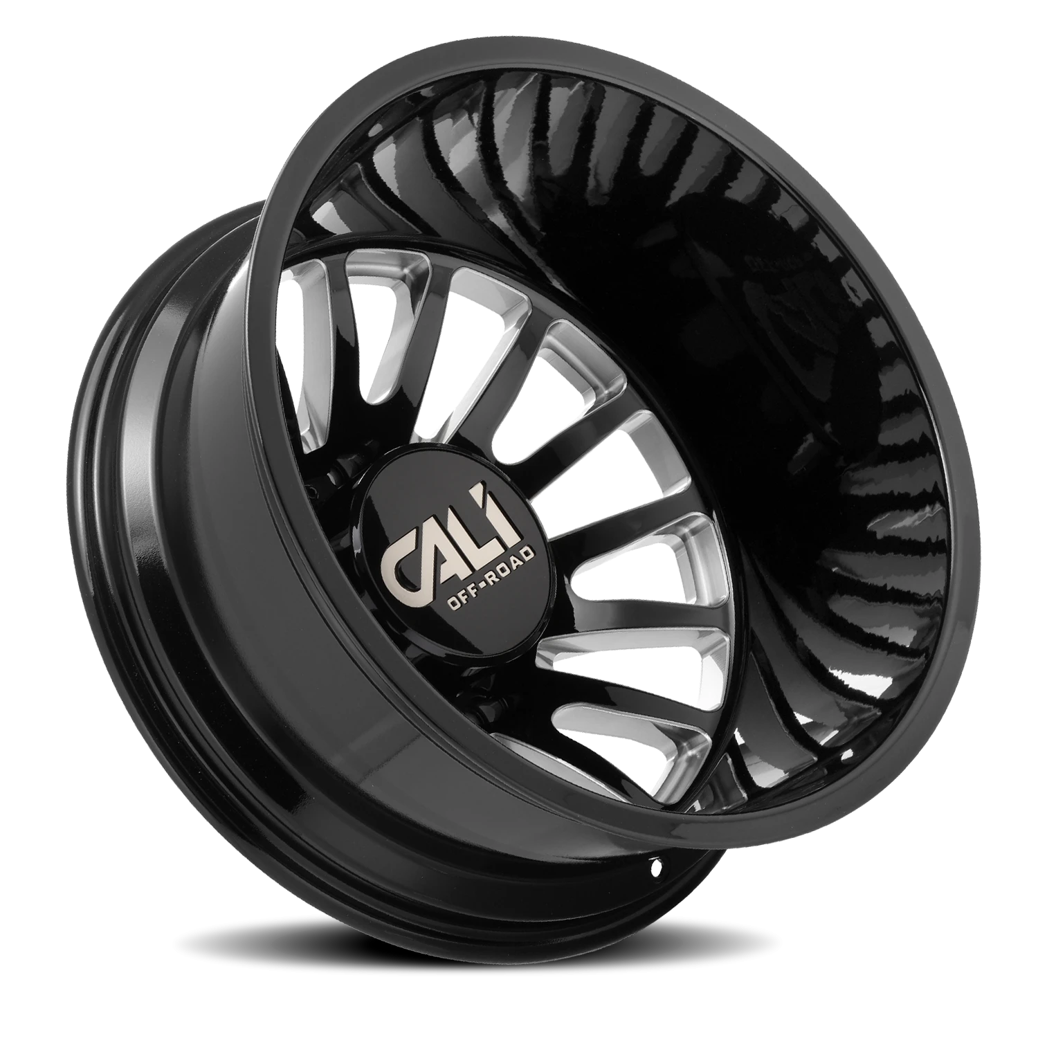 https://storage.googleapis.com/autosync-wheels/webp/Cali_Offroad/Summit-Dually_9110D_Gloss_Black_Milled-Spokes_8-lug_Rear_0002.webp