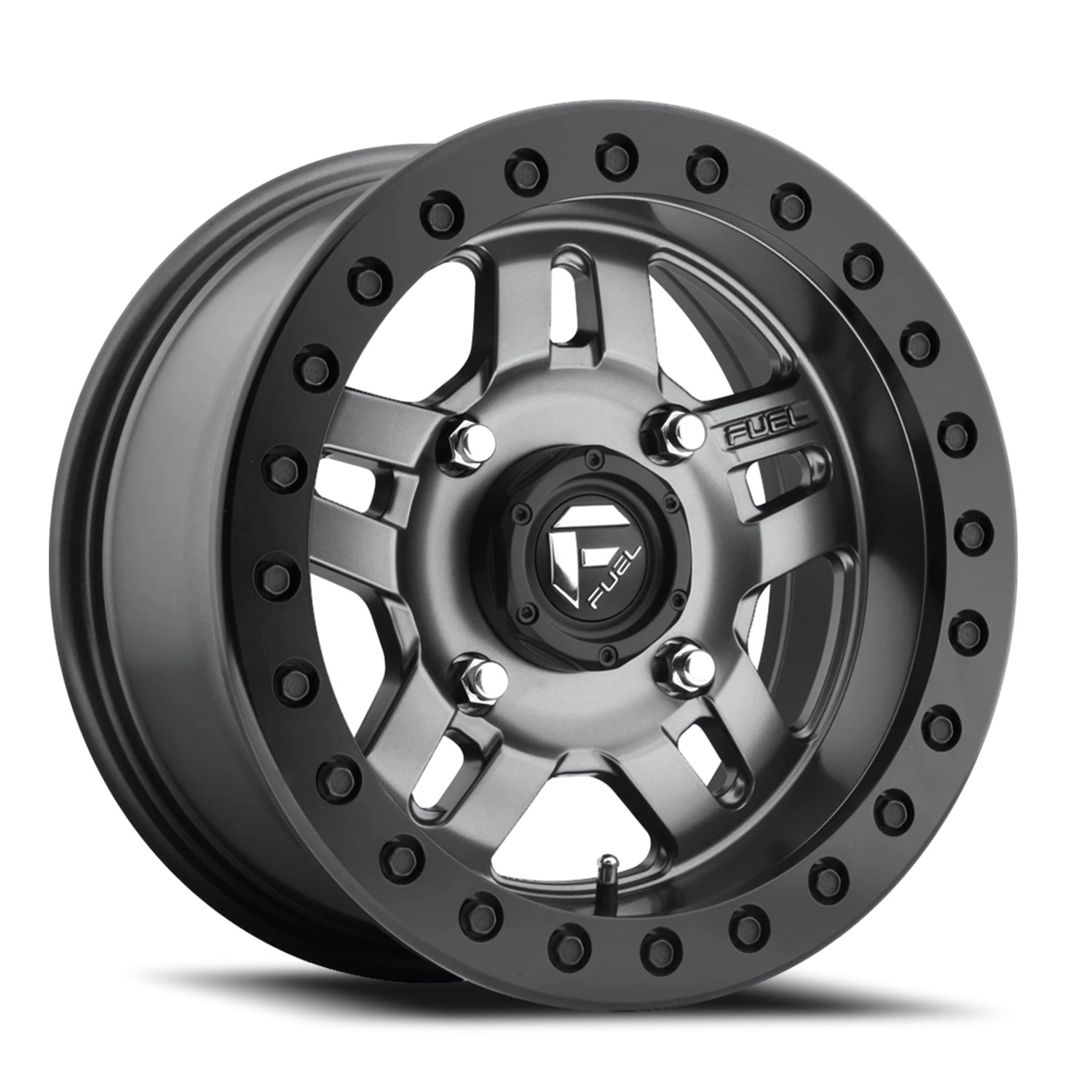 https://storage.googleapis.com/autosync-wheels/webp/Fuel/Anza-UTV_D918_Matte_Anthracite_Beadlock_4-lug_0001.webp