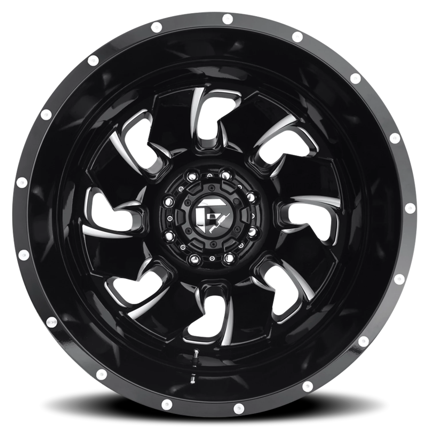 https://storage.googleapis.com/autosync-wheels/webp/Fuel/Cleaver-Dually_D574_Gloss_Black_Milled_8-lug_Rear_0003.webp
