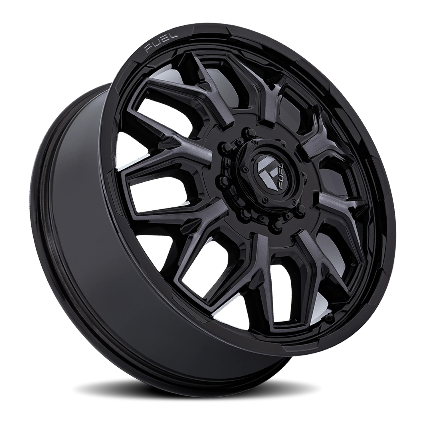 https://storage.googleapis.com/autosync-wheels/webp/Fuel/Flux-Dually_D875_Gloss_Black_Double-Dark-Tint_8-lug_Front_0002.webp