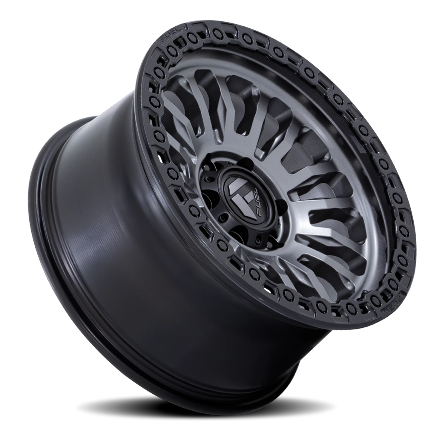 https://storage.googleapis.com/autosync-wheels/webp/Fuel/Rincon_FC857-MG_Matte_Gunmetal_Matte-Black-Lip_8-lug_0002.webp