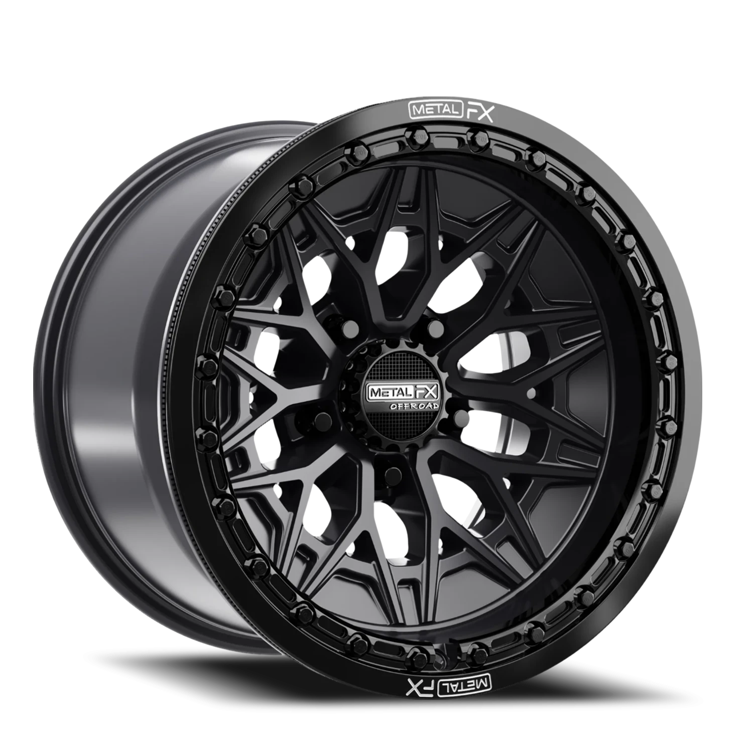 Metal-FX Metal-FX Alpha R UTV SB 15x8 Black