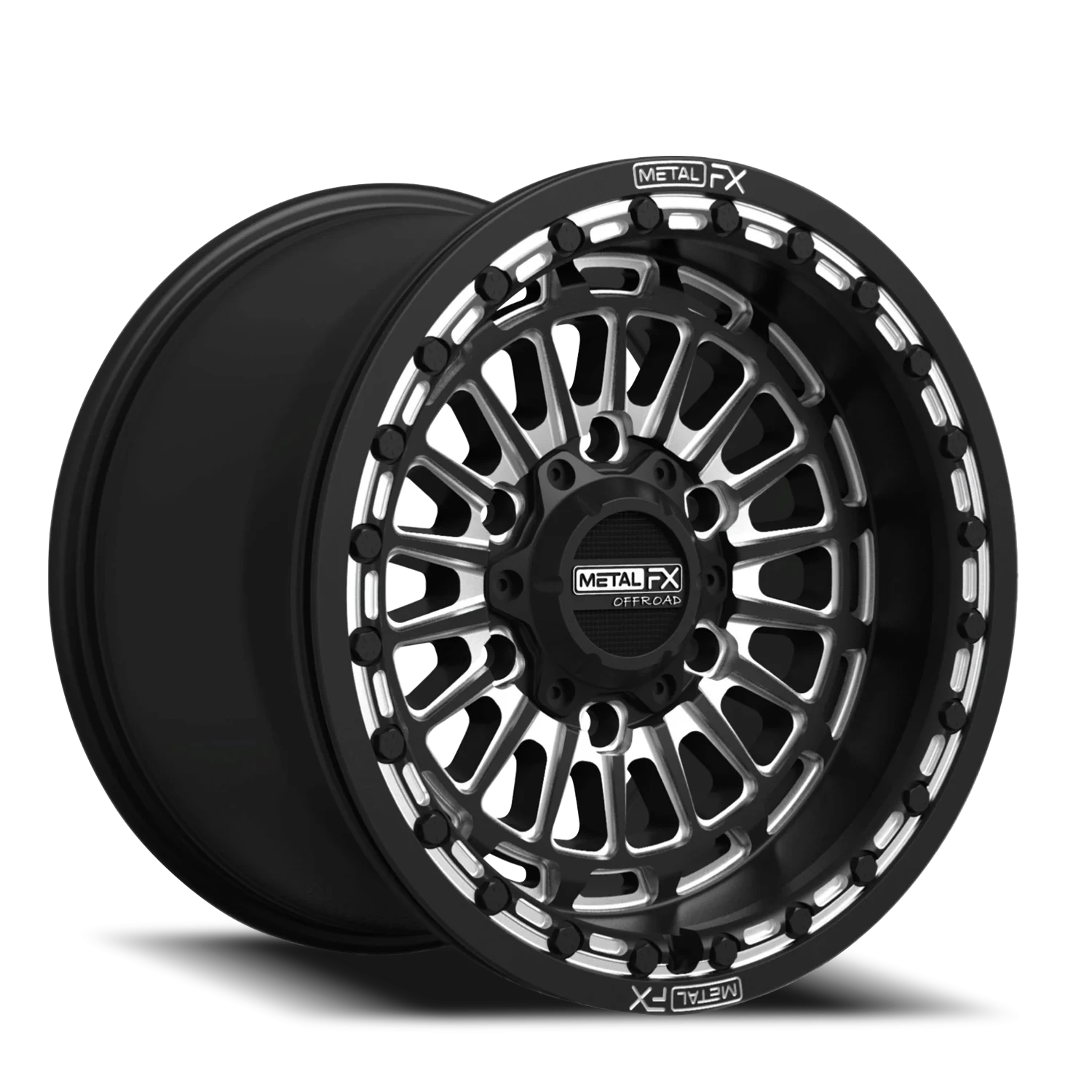 Metal-FX Metal-FX Delta 6R Beadlock SBC 15x10 Black