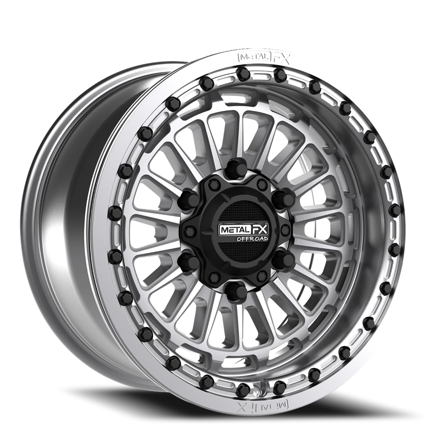 Metal-FX Metal-FX Delta 6R Beadlock RM 15x10 Raw Machined