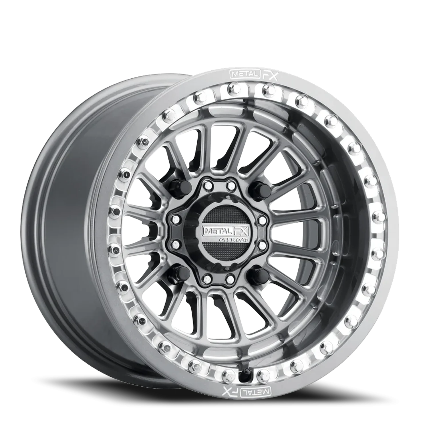 Metal-FX Metal-FX Delta Beadlock UTV GN 15x7 Gunmetal