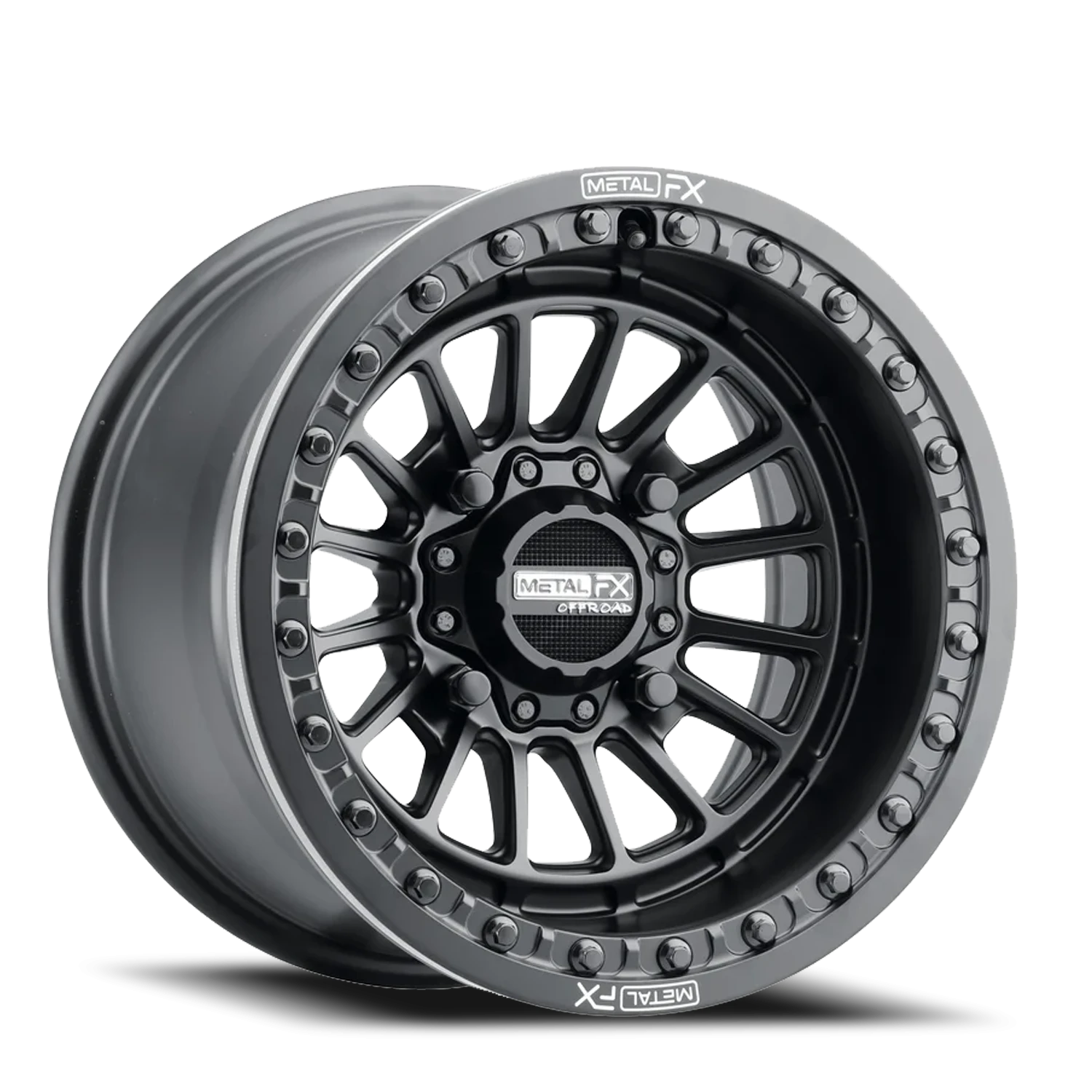 Metal-FX Metal-FX Delta Beadlock UTV SB 15x10 Black