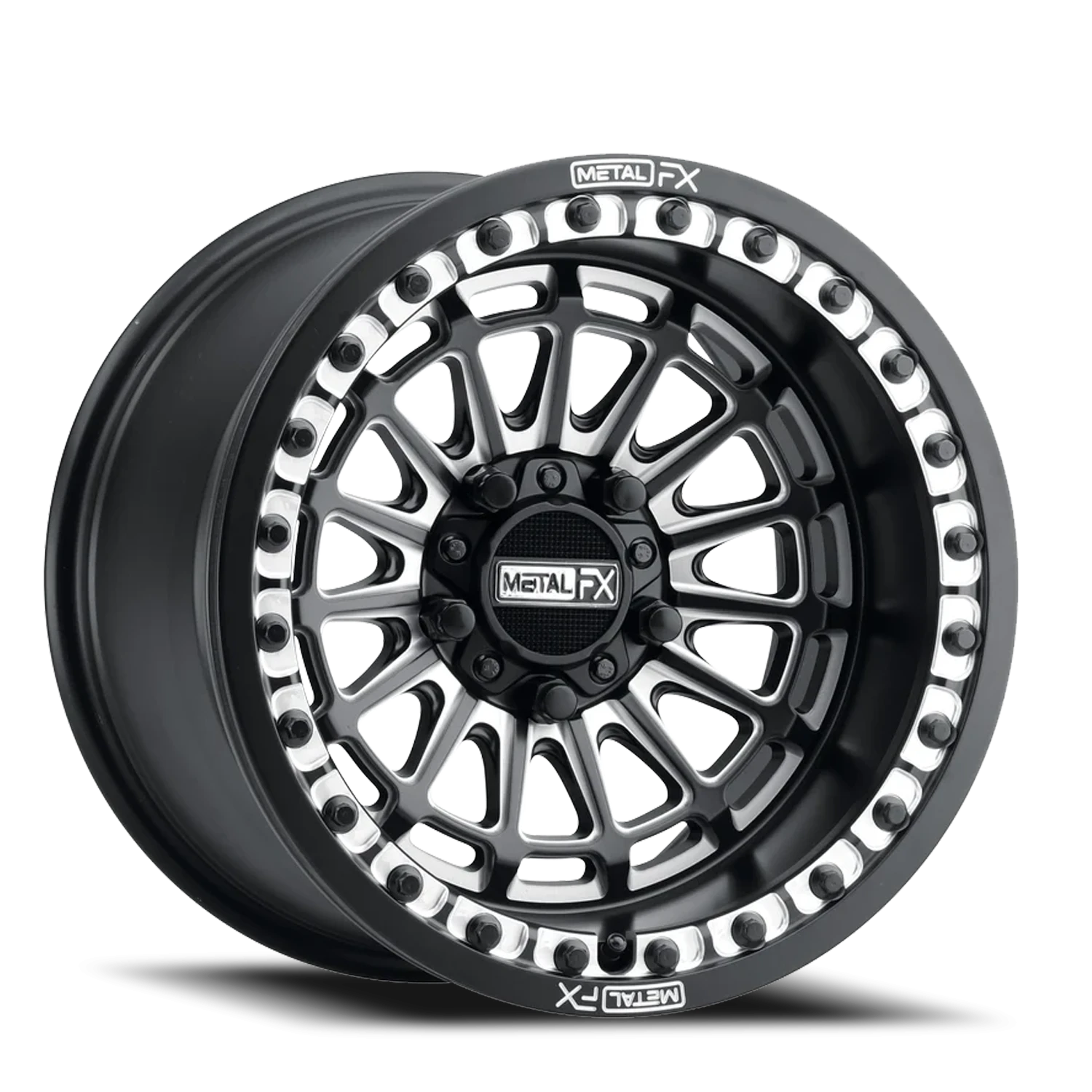 Metal-FX Metal-FX Delta R Beadlock UTV SBC 15x7 Black