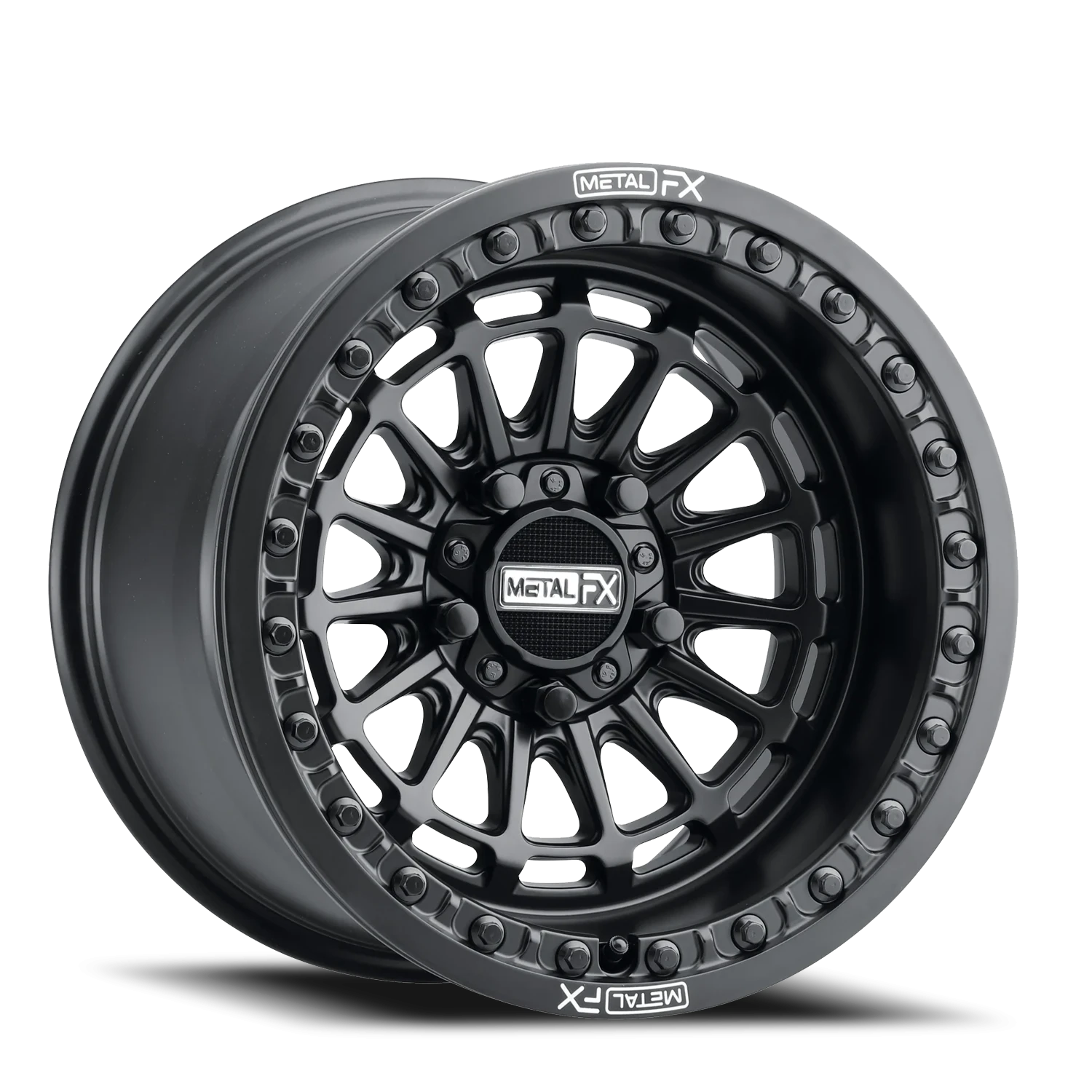 Metal-FX Metal-FX Delta R Beadlock UTV SB 15x7 Black