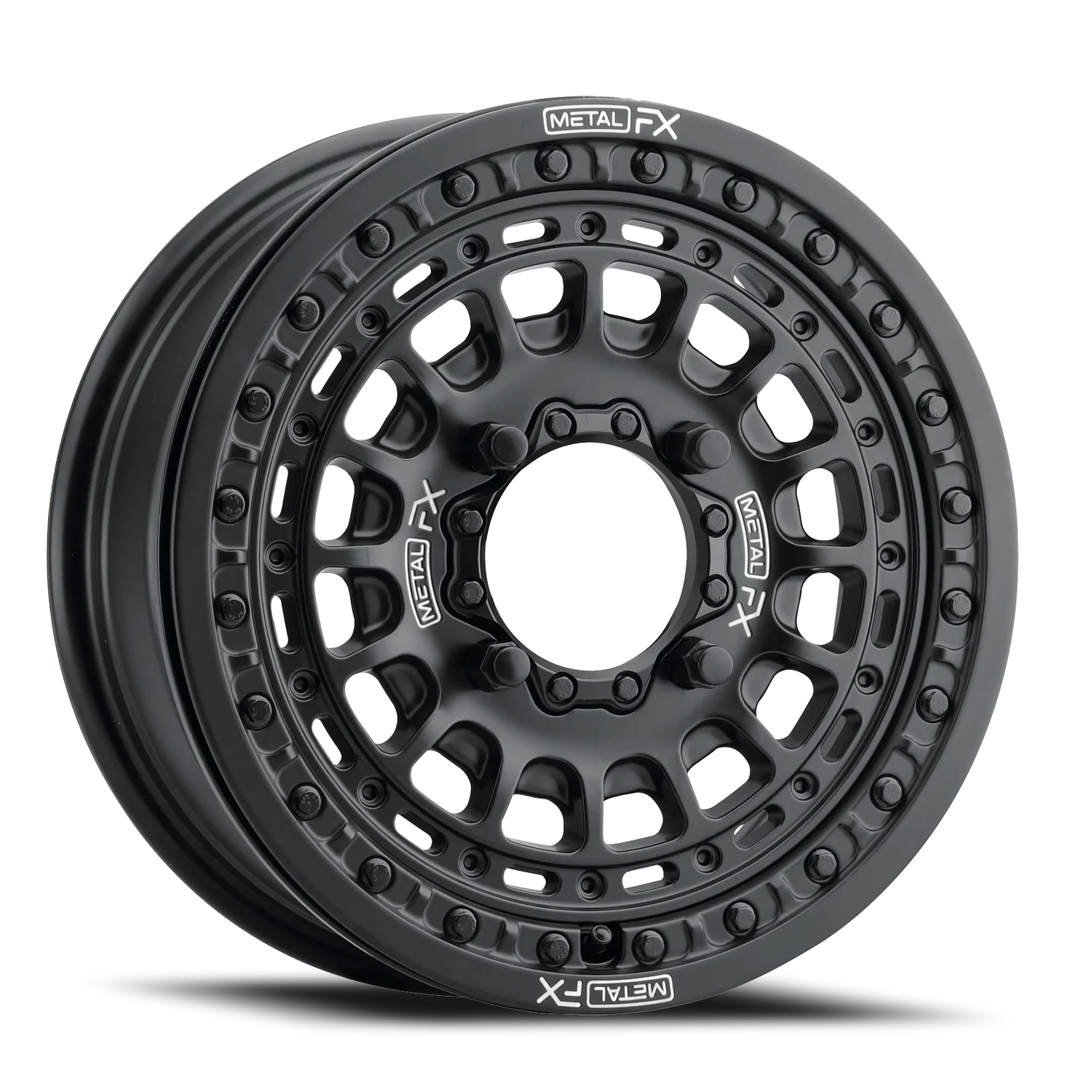 Metal-FX Metal-FX Hitman Beadlock UTV SB 15x6 Black