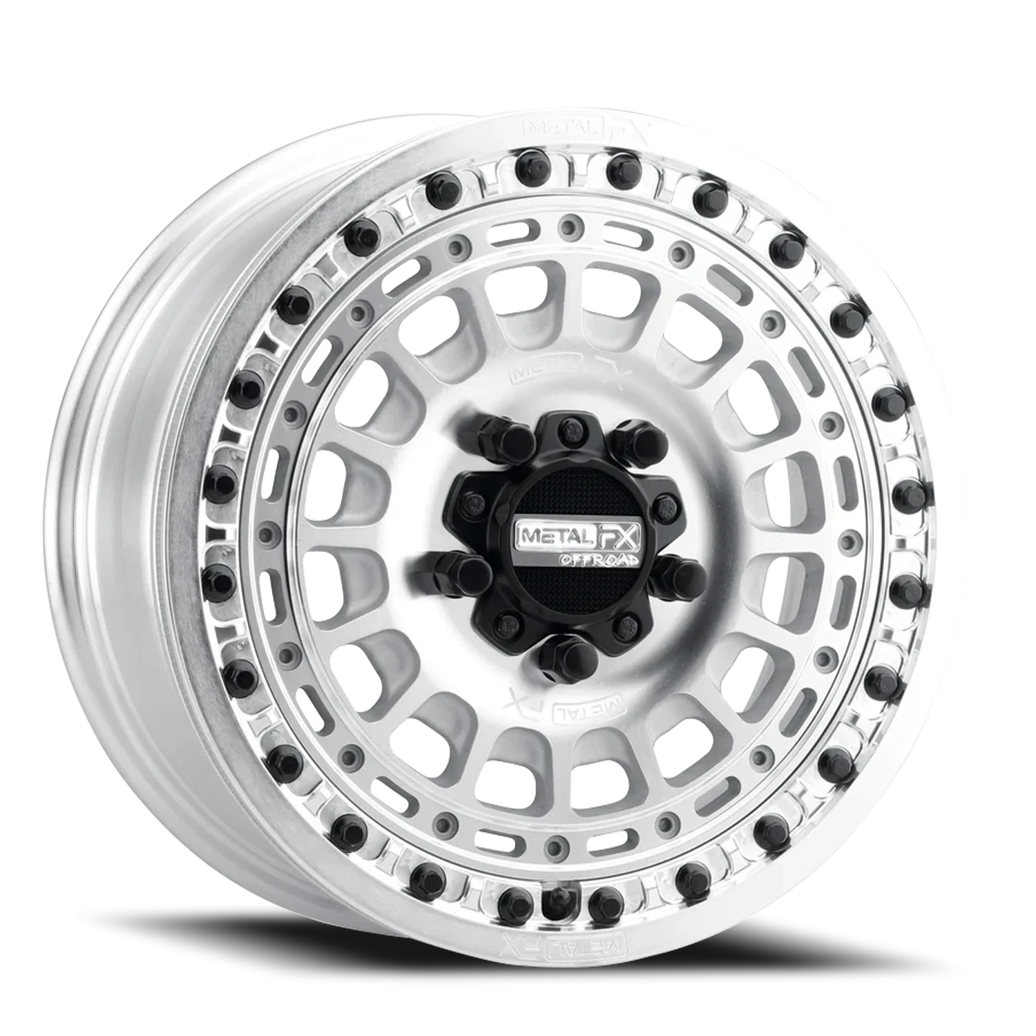 Metal-FX Metal-FX Hitman R Beadlock UTV M 15x7 Raw Machined