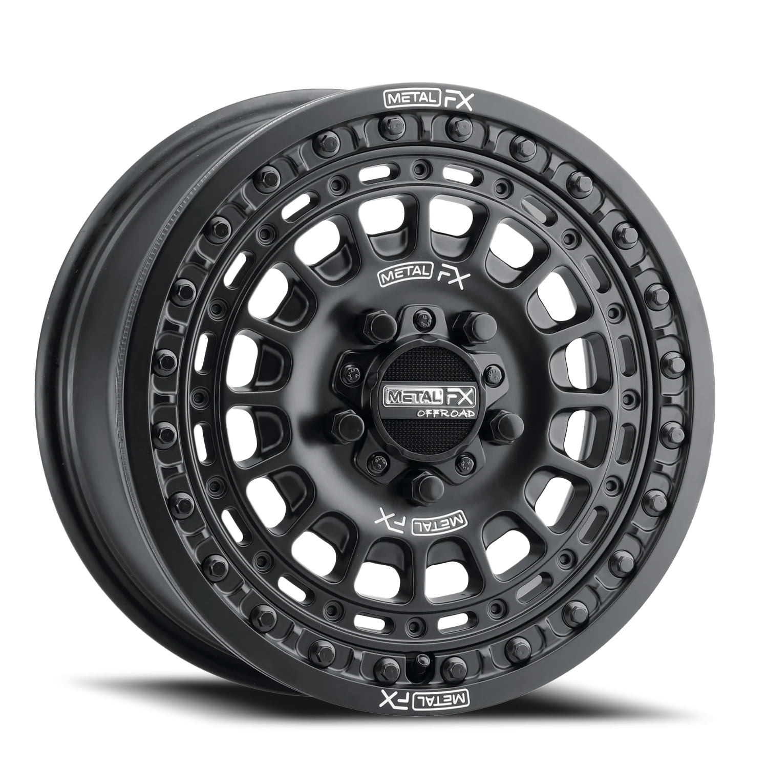 Metal-FX Metal-FX Hitman R Beadlock UTV SB 15x7 Black