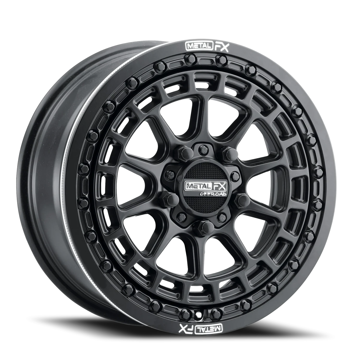 Metal-FX Metal-FX Outlaw R Beadlock UTV SB 15x7 Black