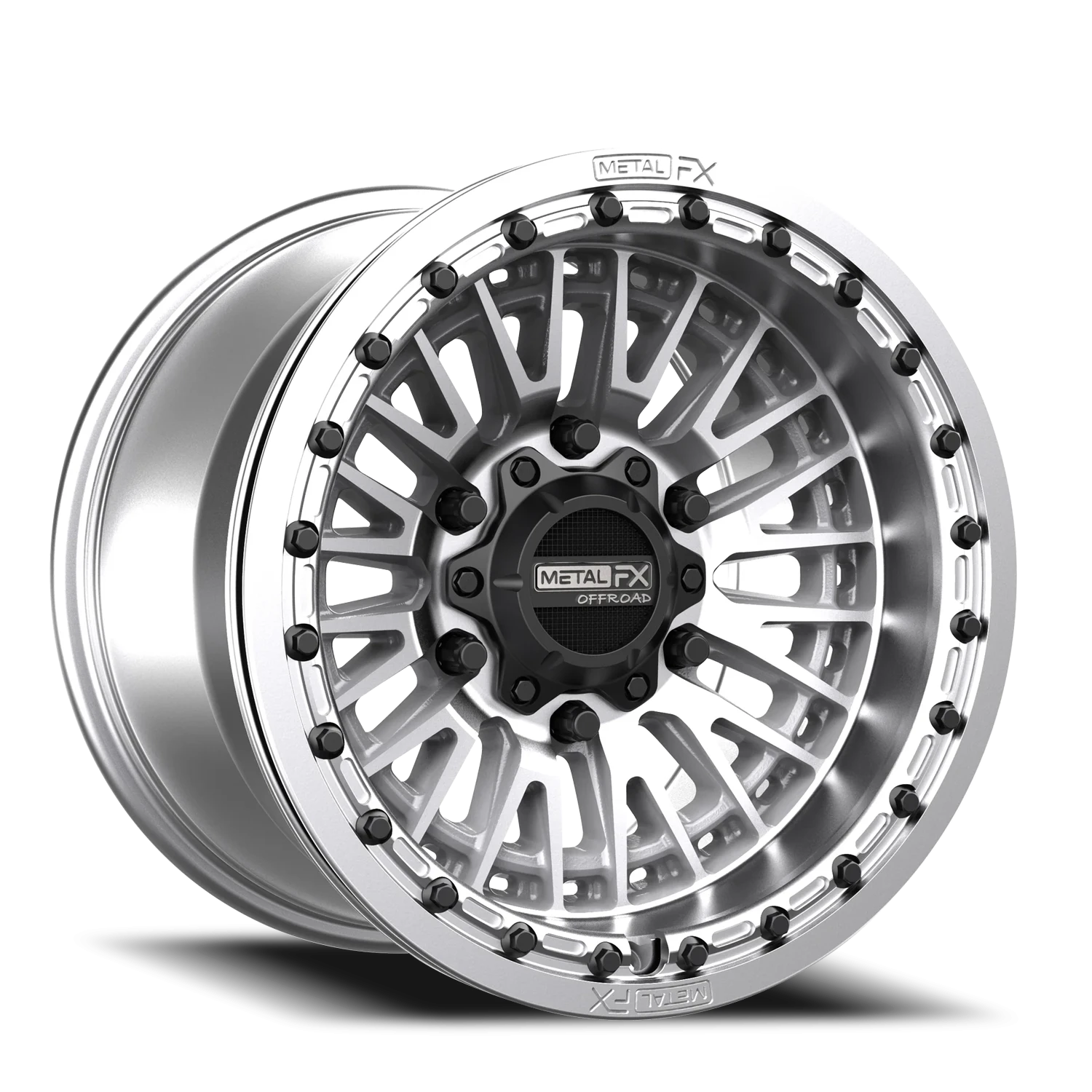 Metal-FX Metal-FX Slayer 6R UTV RM 15x8 Raw Machined