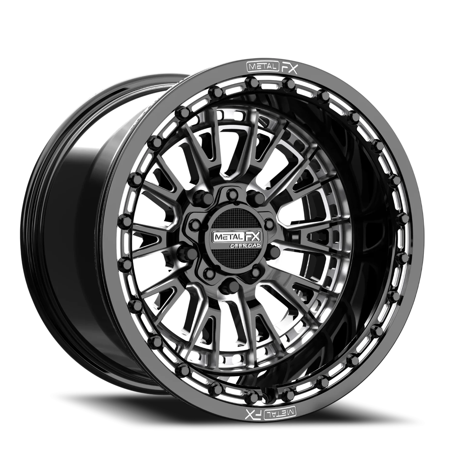 Metal-FX Metal-FX Slayer R UTV GBCC 15x10 Black