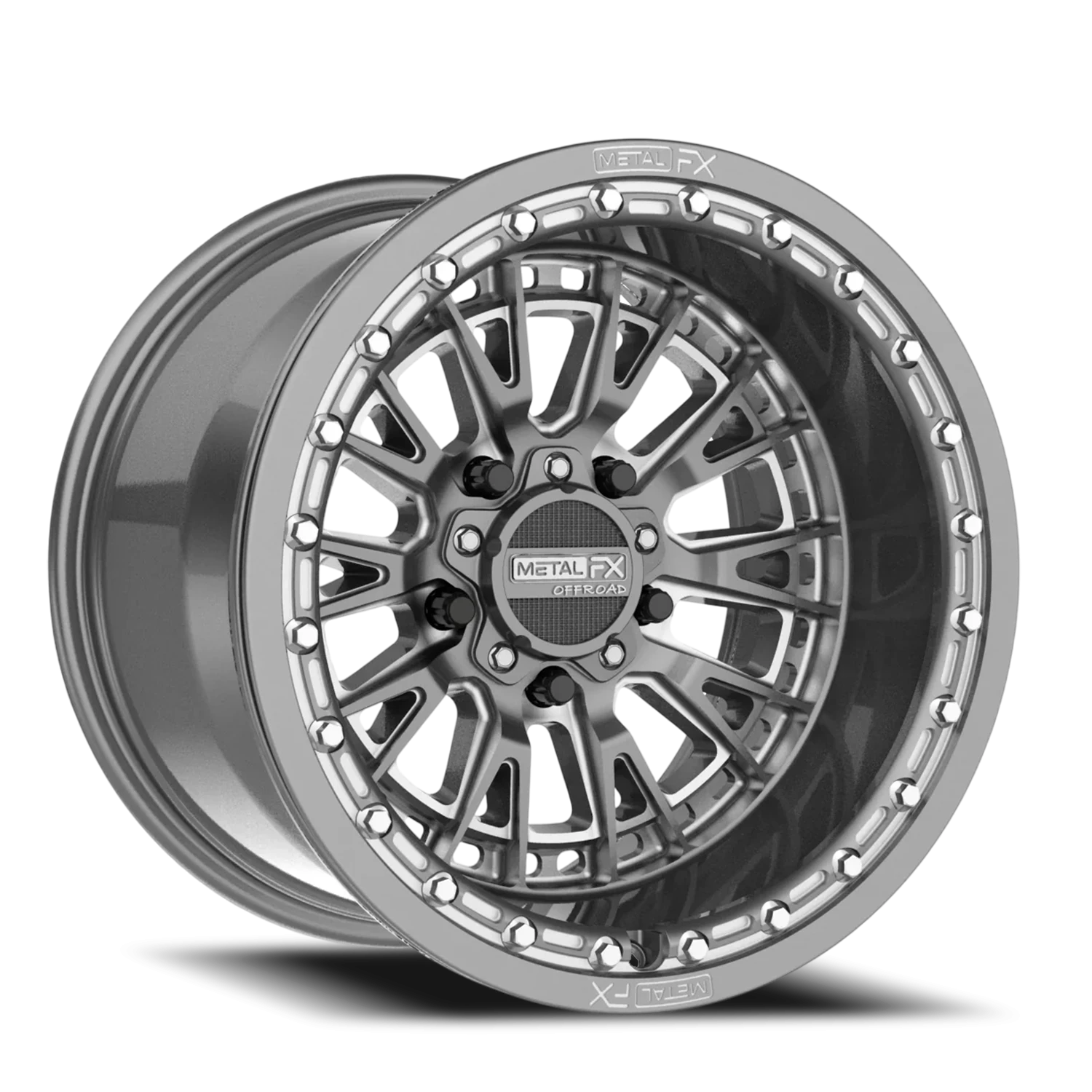 Metal-FX Metal-FX Slayer R UTV GNCC 15x10 Gunmetal