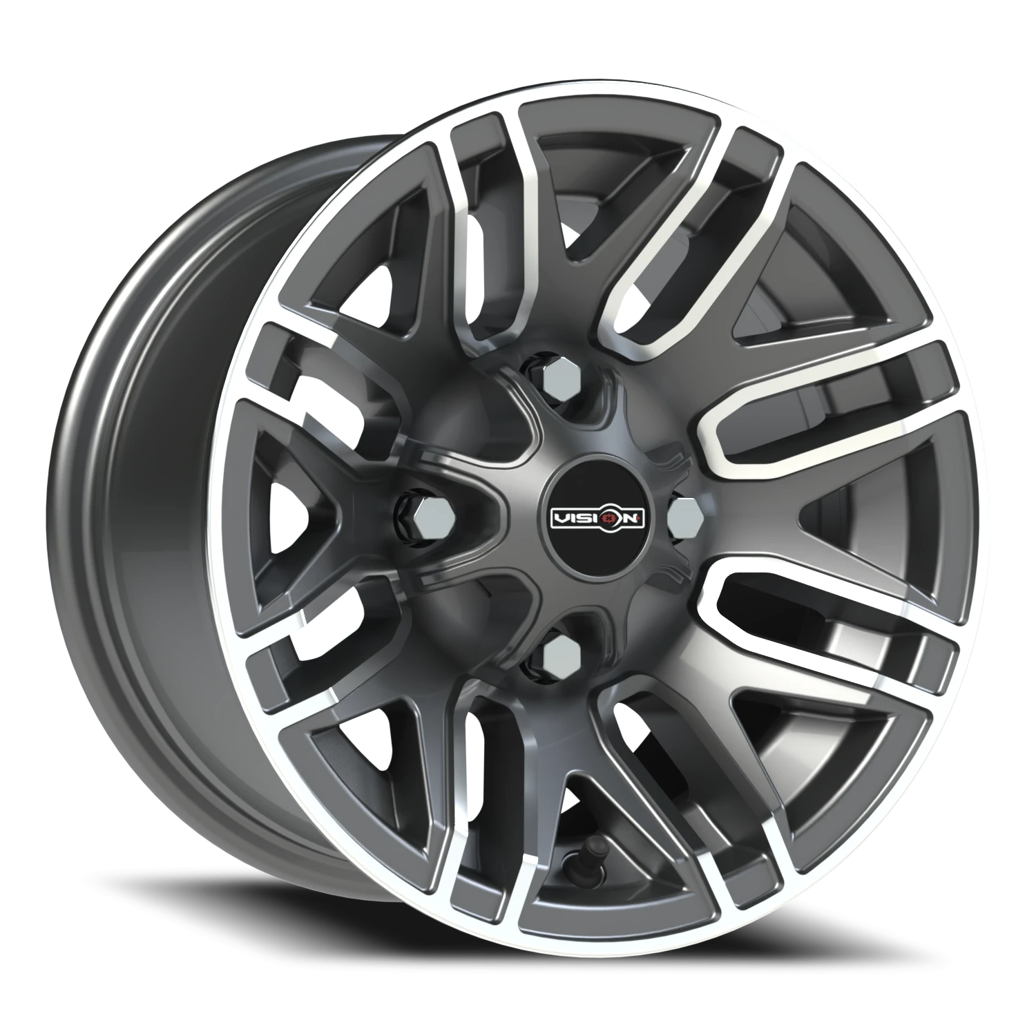 https://storage.googleapis.com/autosync-wheels/webp/Vision/112_Assault-UTV-GMMF_Gunmetal_Machined-Face_4-lug_112-127110gmmf4_0001.webp